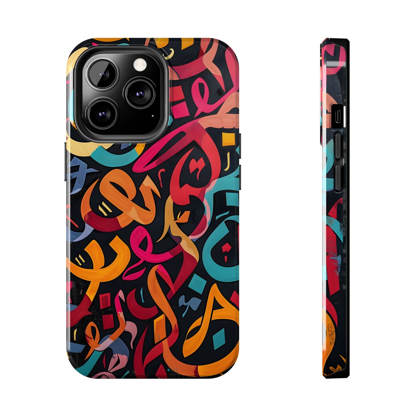 Tough Phone Cases - iPhone and Samsung Phone cases, Arabic Graffiti and Calligraphy patterns