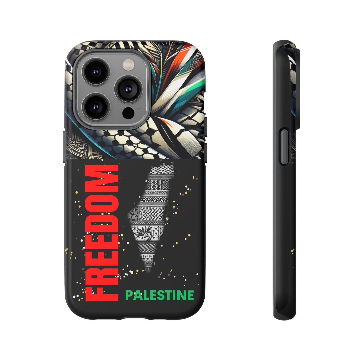 Tough Cases for iPhone 16, Samsung Galaxy S24, Google Pixel 8 Pro and other variants, Free Palestine, Palestine Theme