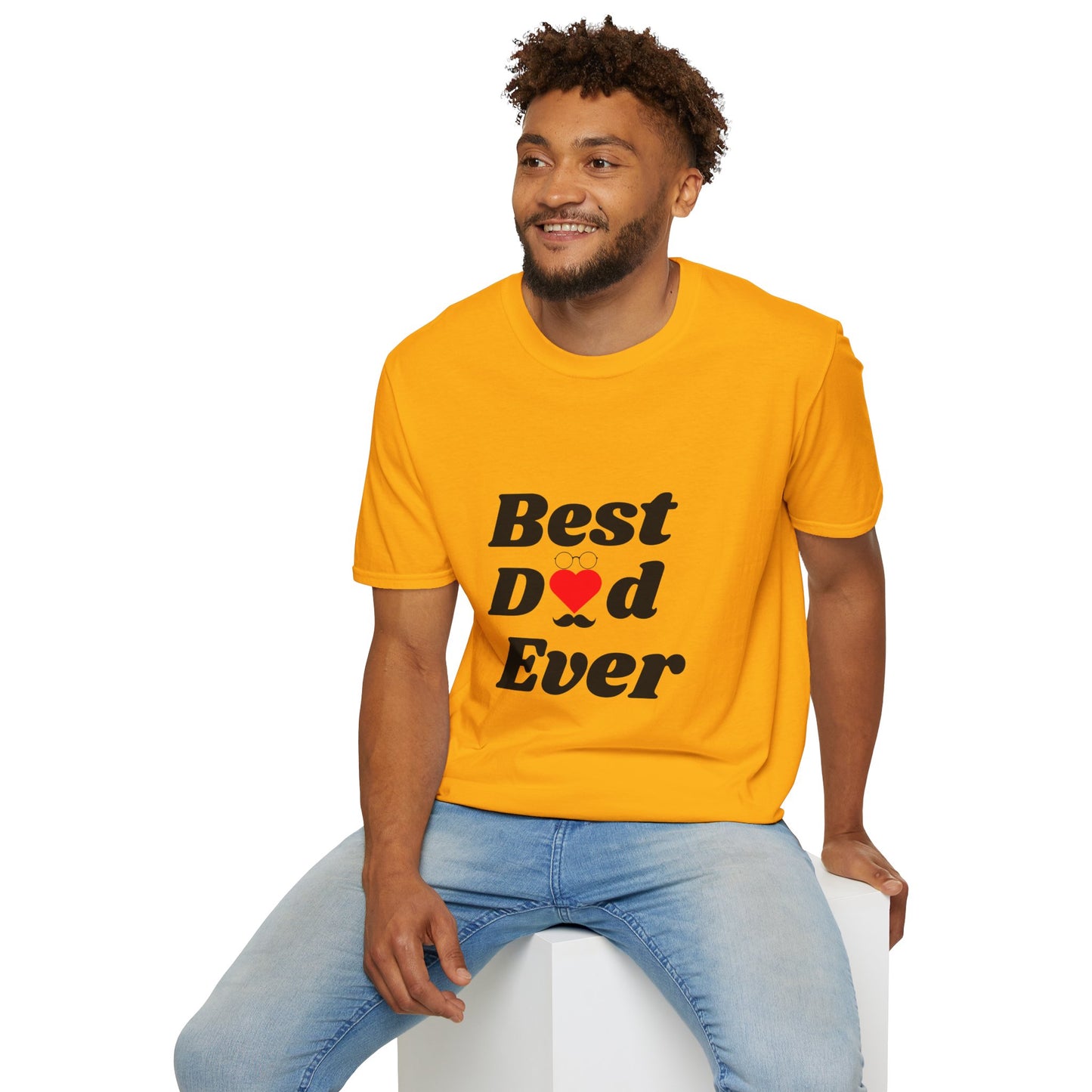 Best Dad Ever T-Shirt, Father's Day Gift Tee, Daddy Top, Dad Birthday Present