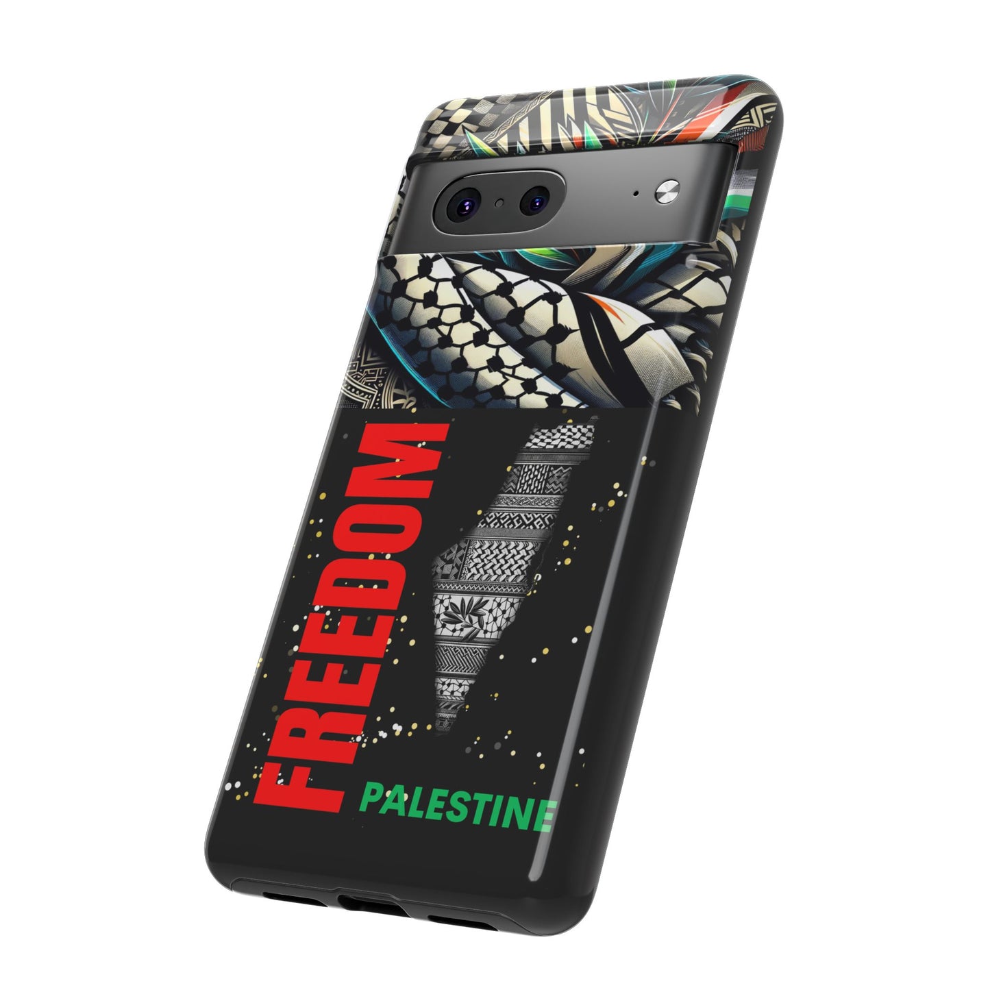 Tough Cases for iPhone 16, Samsung Galaxy S24, Google Pixel 8 Pro and other variants, Free Palestine, Palestine Theme