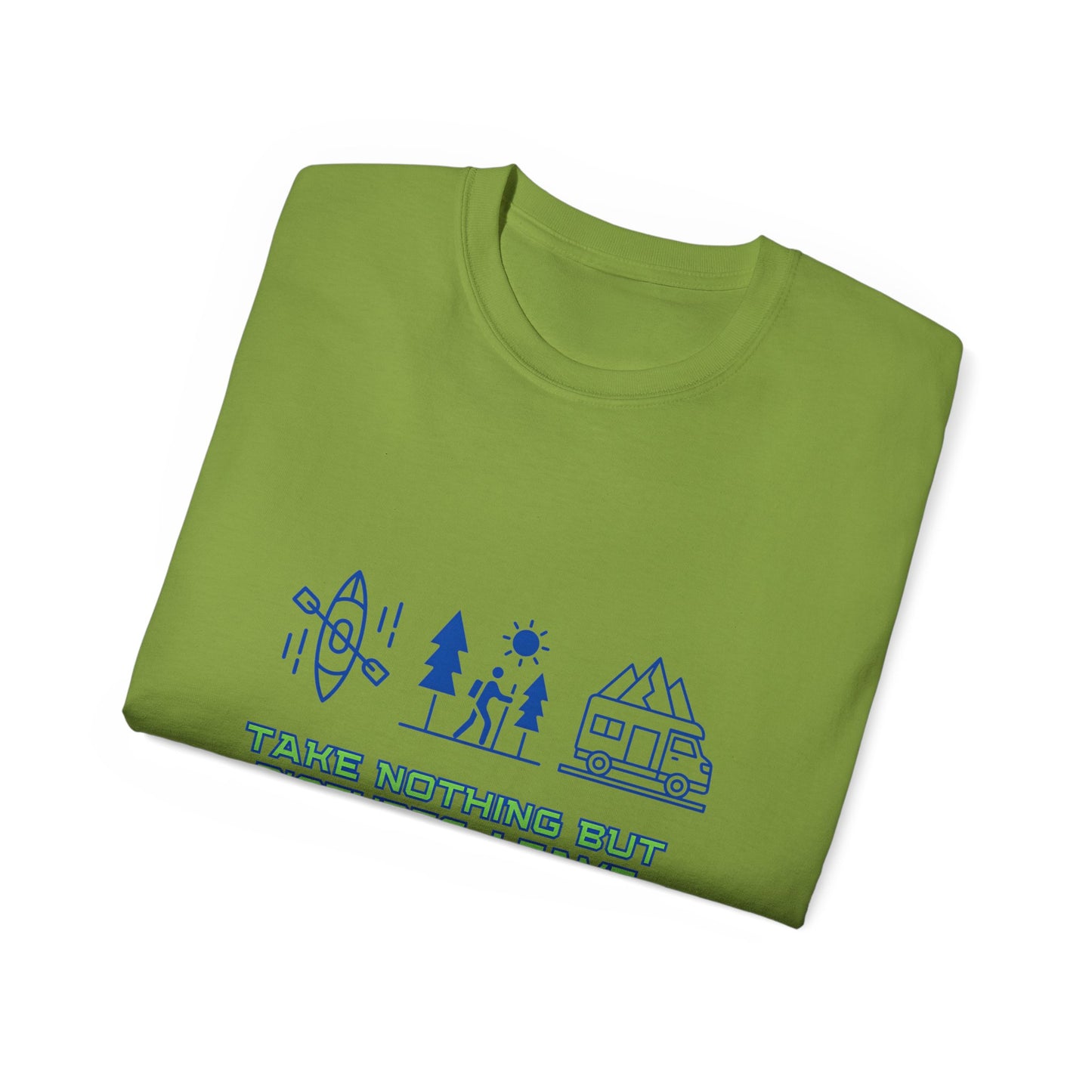 Adventure Vibes Tee - Eco-Friendly Unisex T-Shirt, Outdoor Camping Hiking Shirt,
