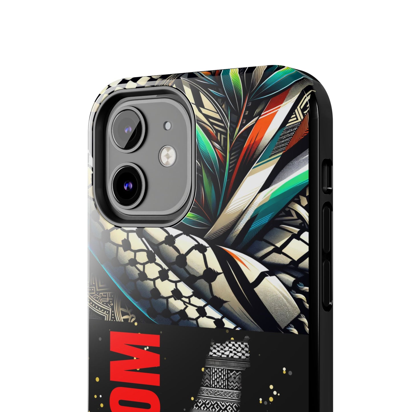 Freedom-Themed Phone Case, Durable Cover, Palestine Pride, Tough Phone Case