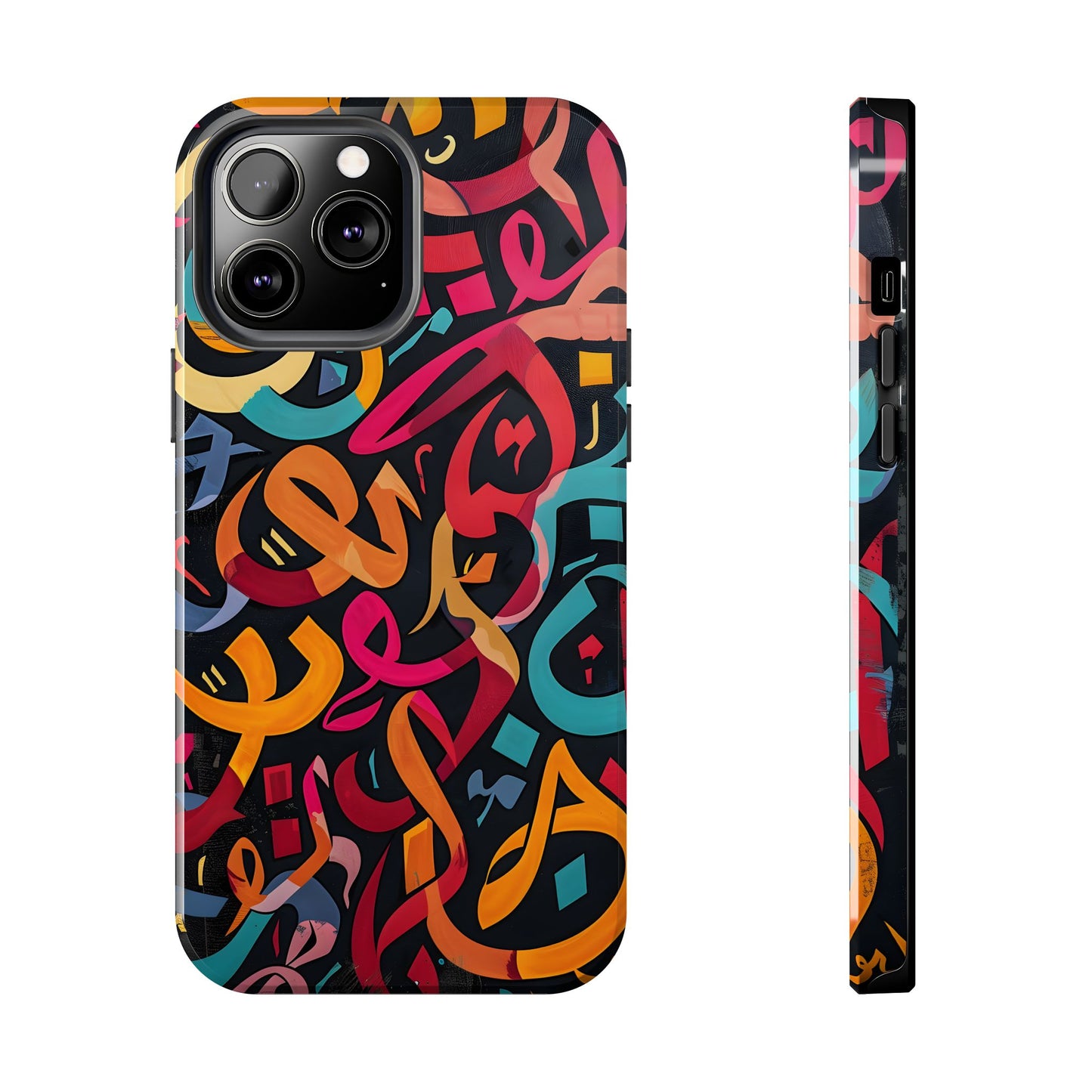 Tough Phone Cases - iPhone and Samsung Phone cases, Arabic Graffiti and Calligraphy patterns