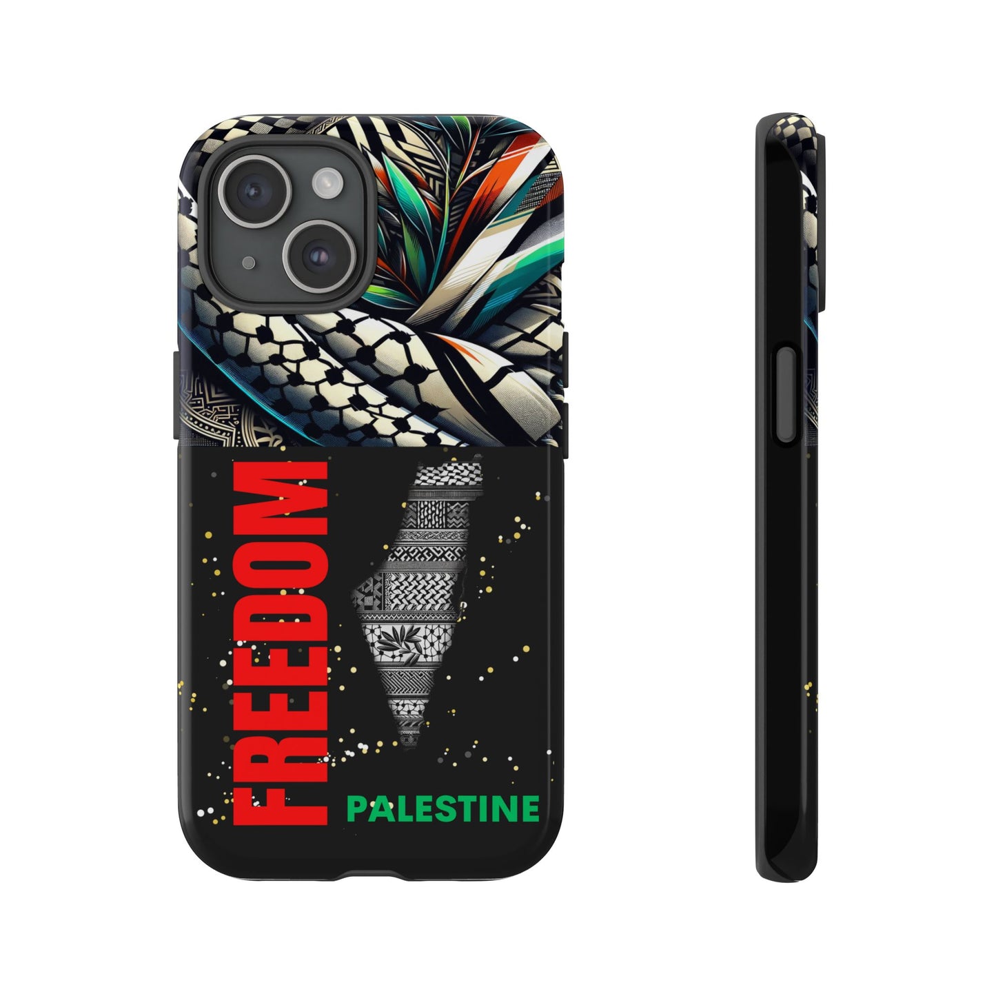 Tough Cases for iPhone 16, Samsung Galaxy S24, Google Pixel 8 Pro and other variants, Free Palestine, Palestine Theme