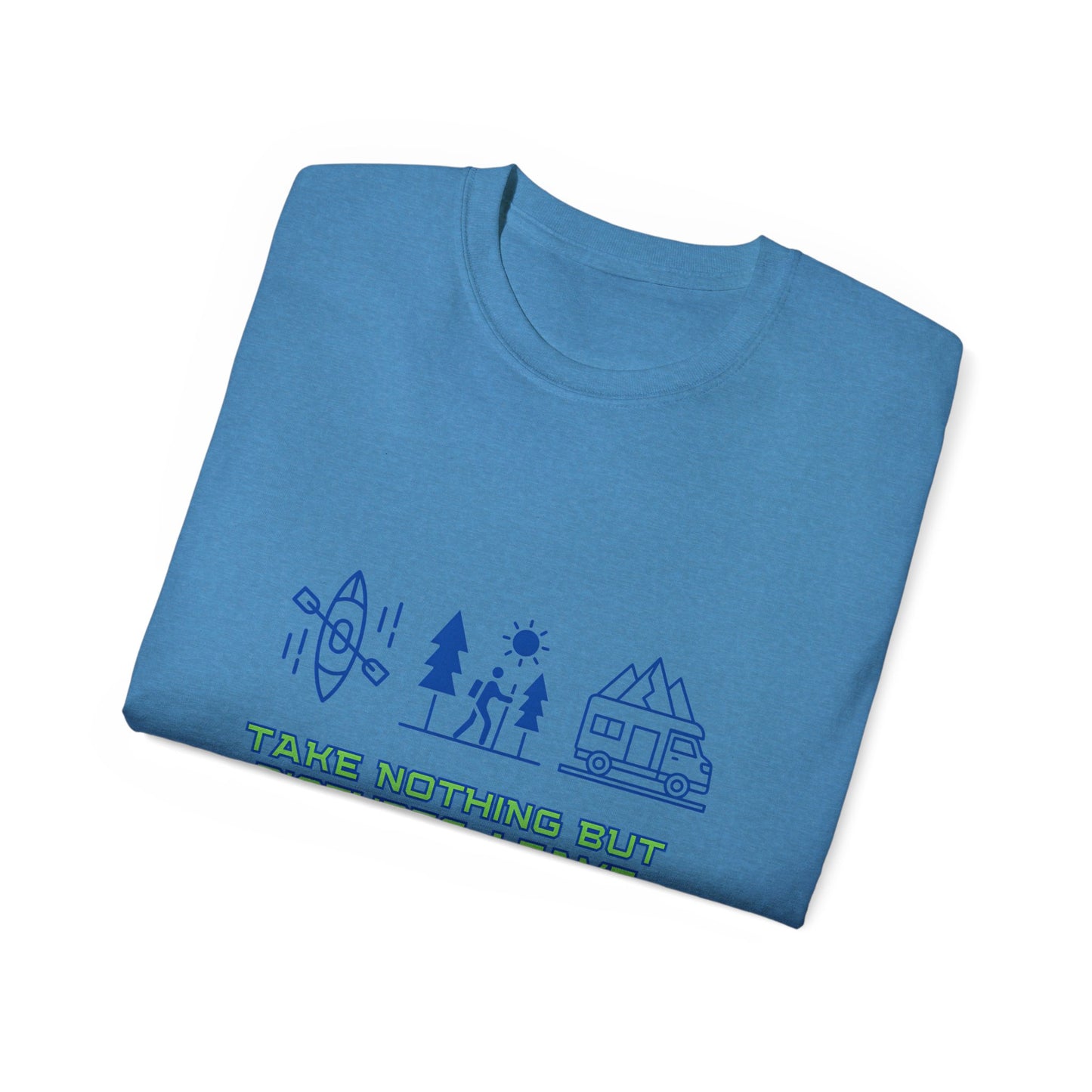 Adventure Vibes Tee - Eco-Friendly Unisex T-Shirt, Outdoor Camping Hiking Shirt,
