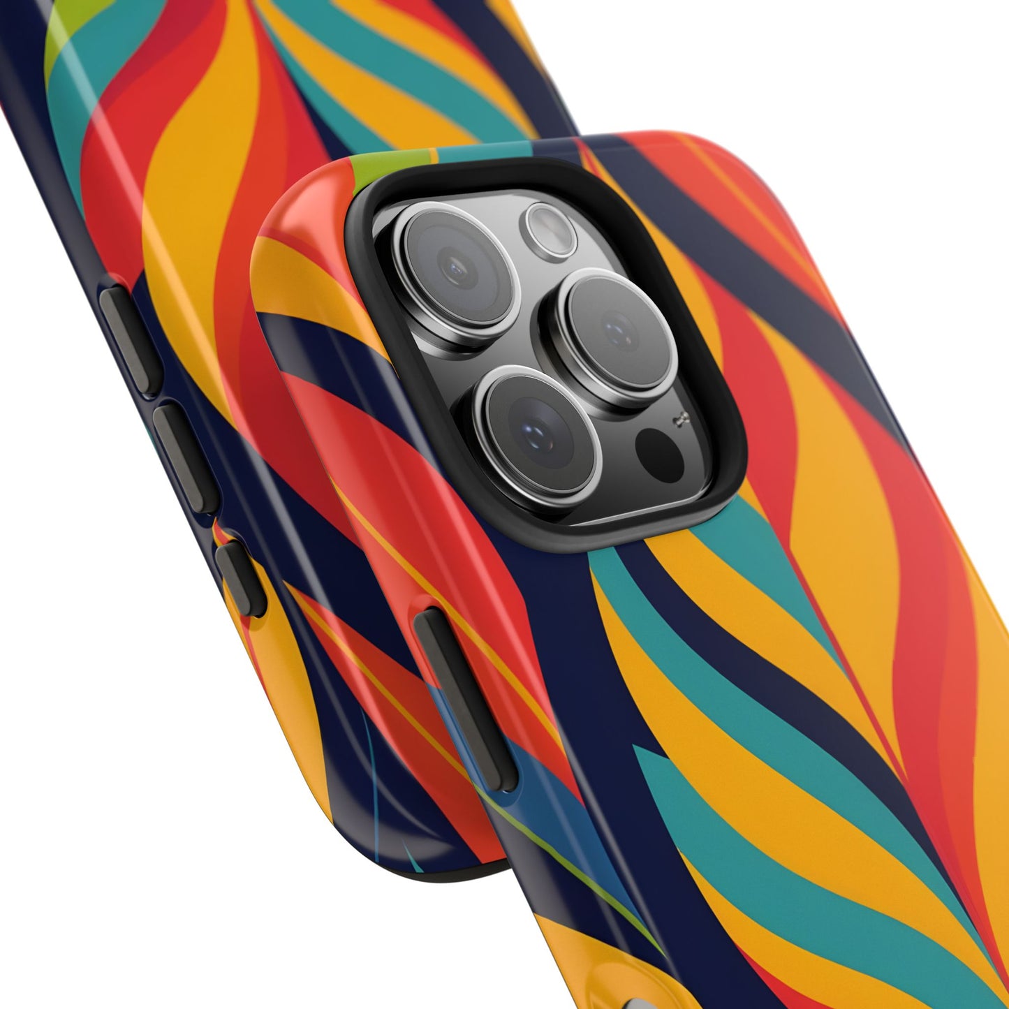 Colorful Leaf tough Phone Case, iPhone, Samsung Nature Lover Gift, Protective