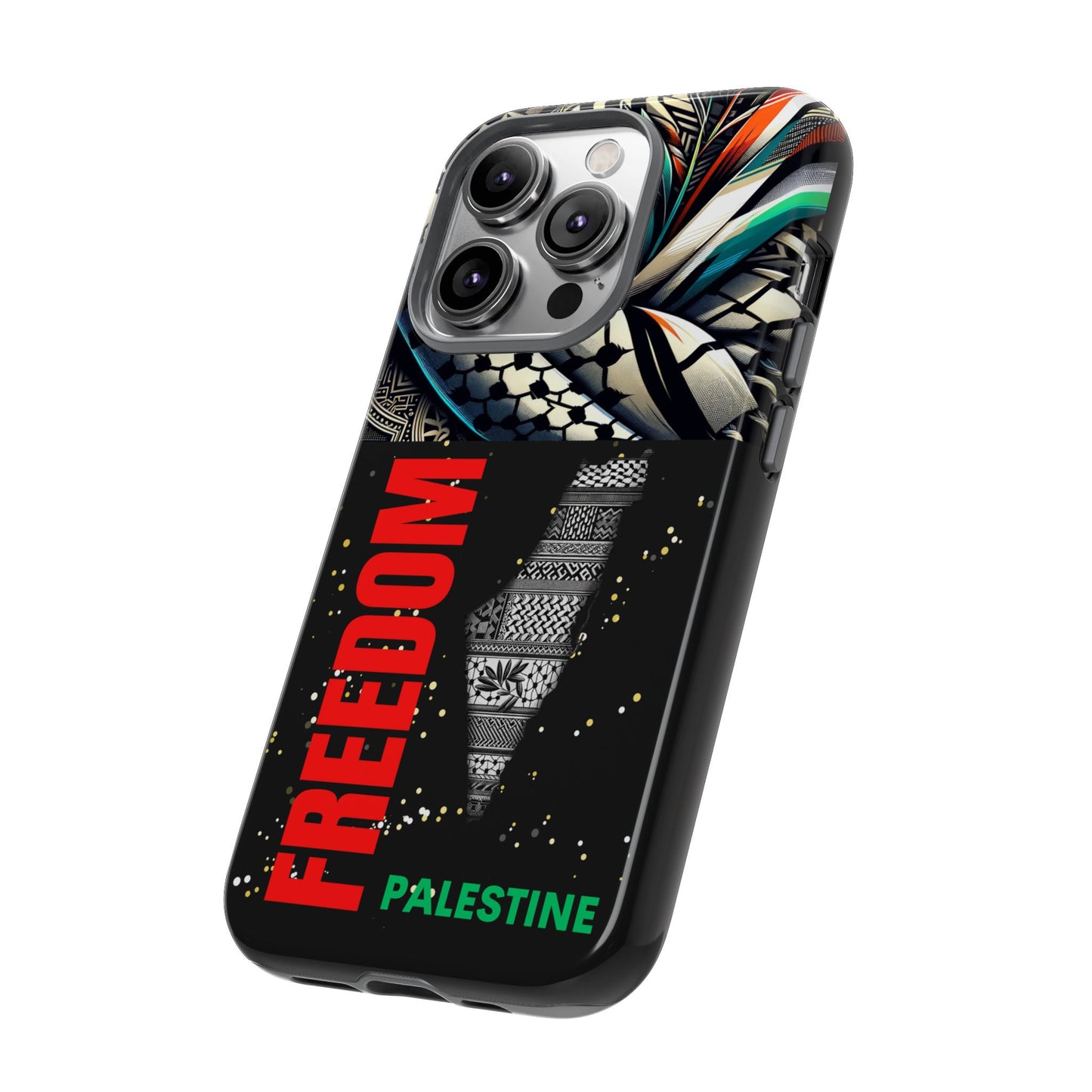 Tough Cases for iPhone 16, Samsung Galaxy S24, Google Pixel 8 Pro and other variants, Free Palestine, Palestine Theme