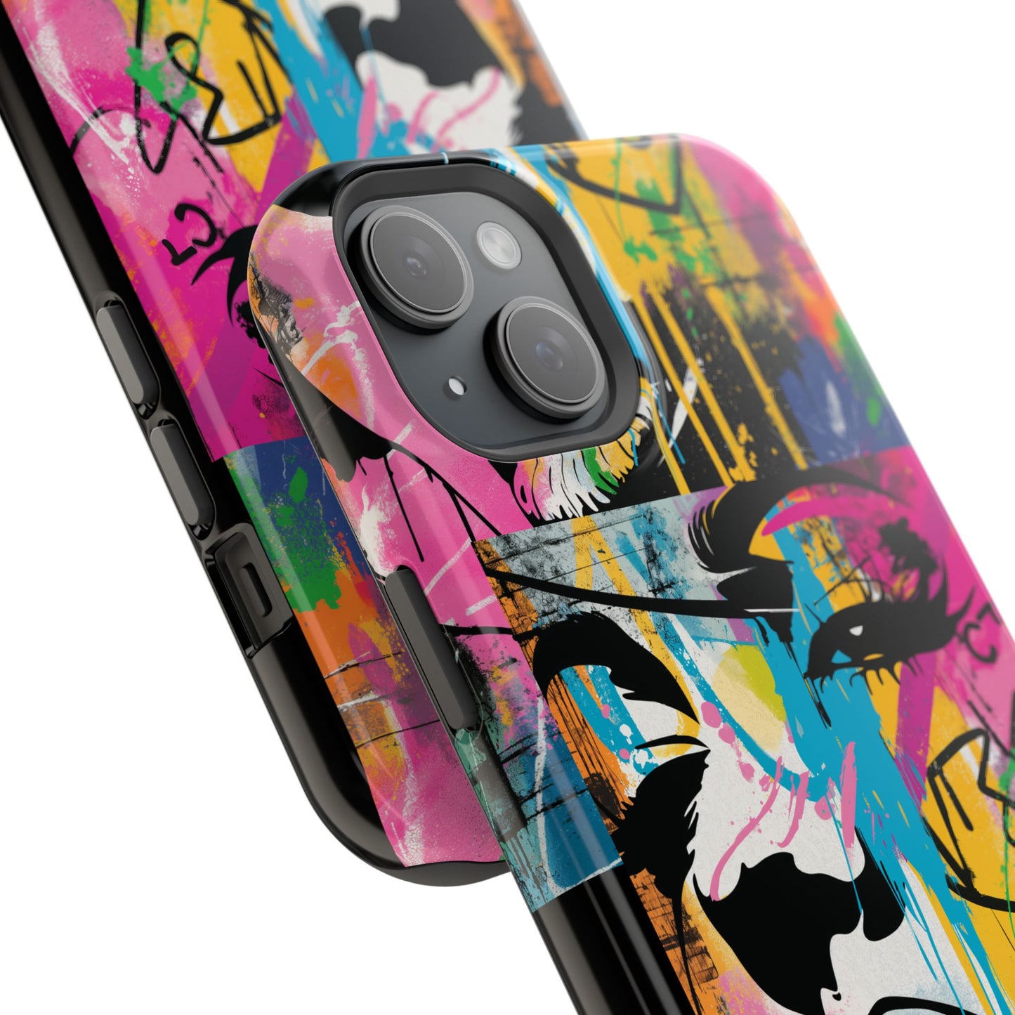 Phone Cases, Colorful Art, Trendy Accessories, Unique Gifts, Tough Cases with