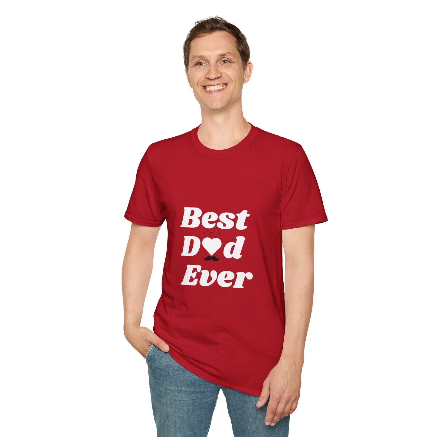 Best Dad Ever Unisex T-Shirt | Father's Day Gift, Soft Tee, Casual Wear