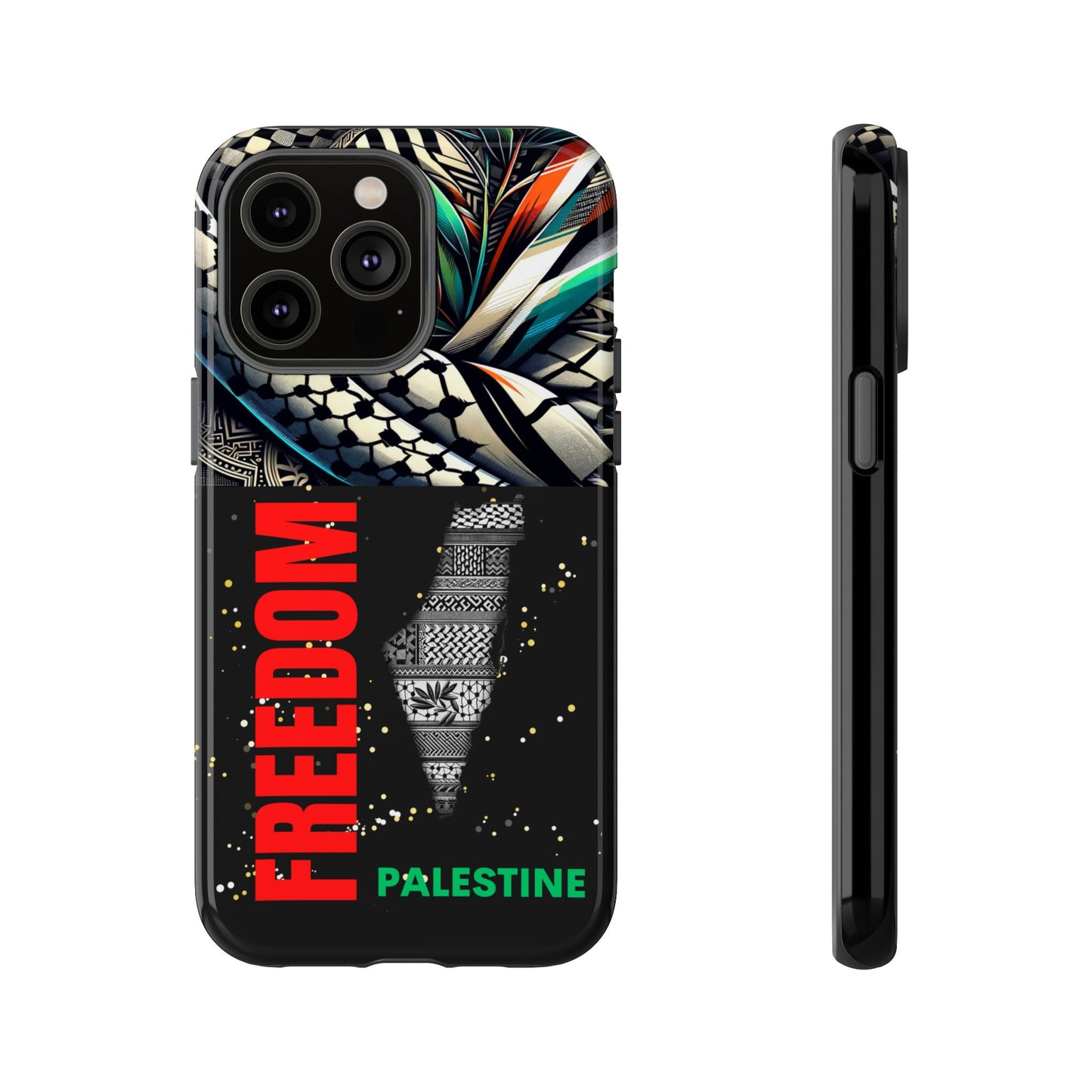 Tough Cases for iPhone 16, Samsung Galaxy S24, Google Pixel 8 Pro and other variants, Free Palestine, Palestine Theme