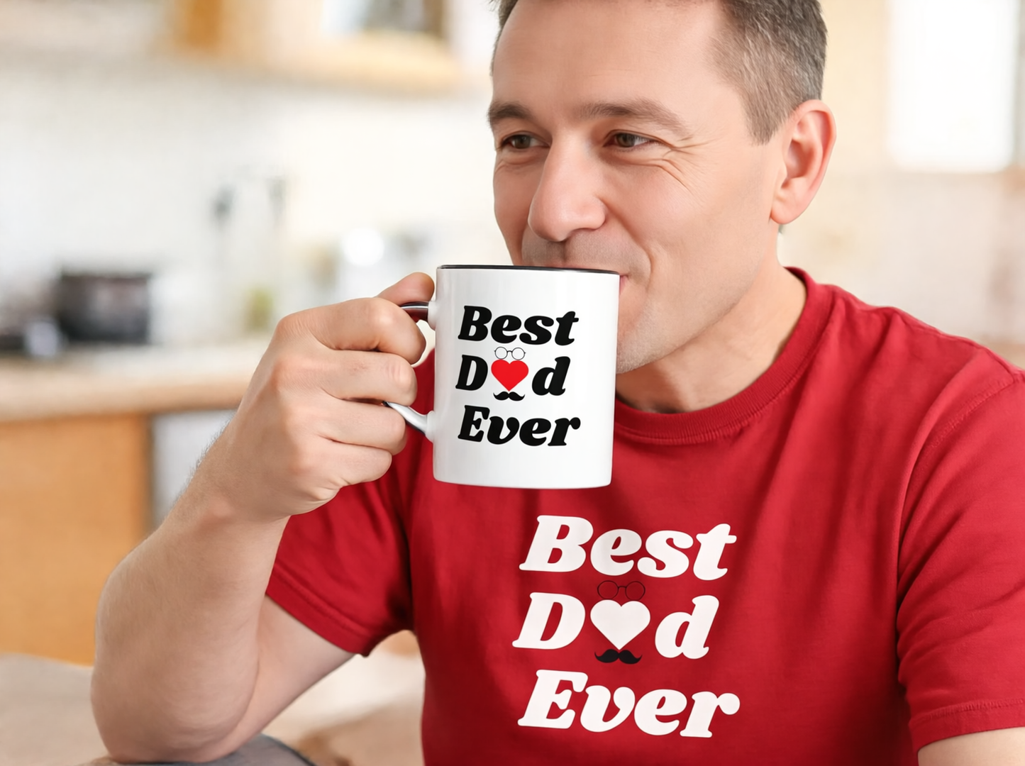 Best Dad Ever Unisex T-Shirt | Father's Day Gift, Soft Tee, Casual Wear