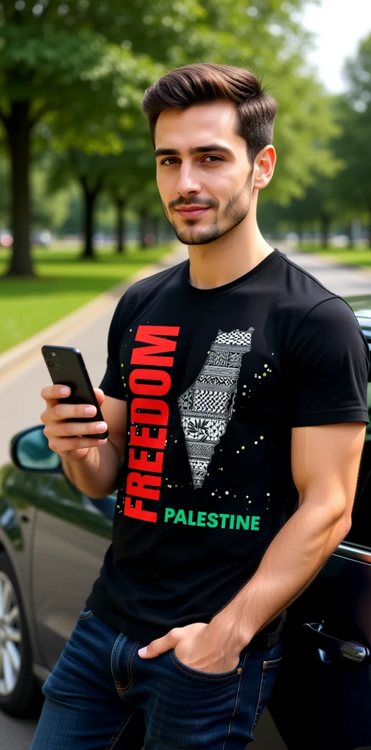 Palestine Freedom Unisex T-Shirt - Activists Tee, Human Rights Shirt, Protest