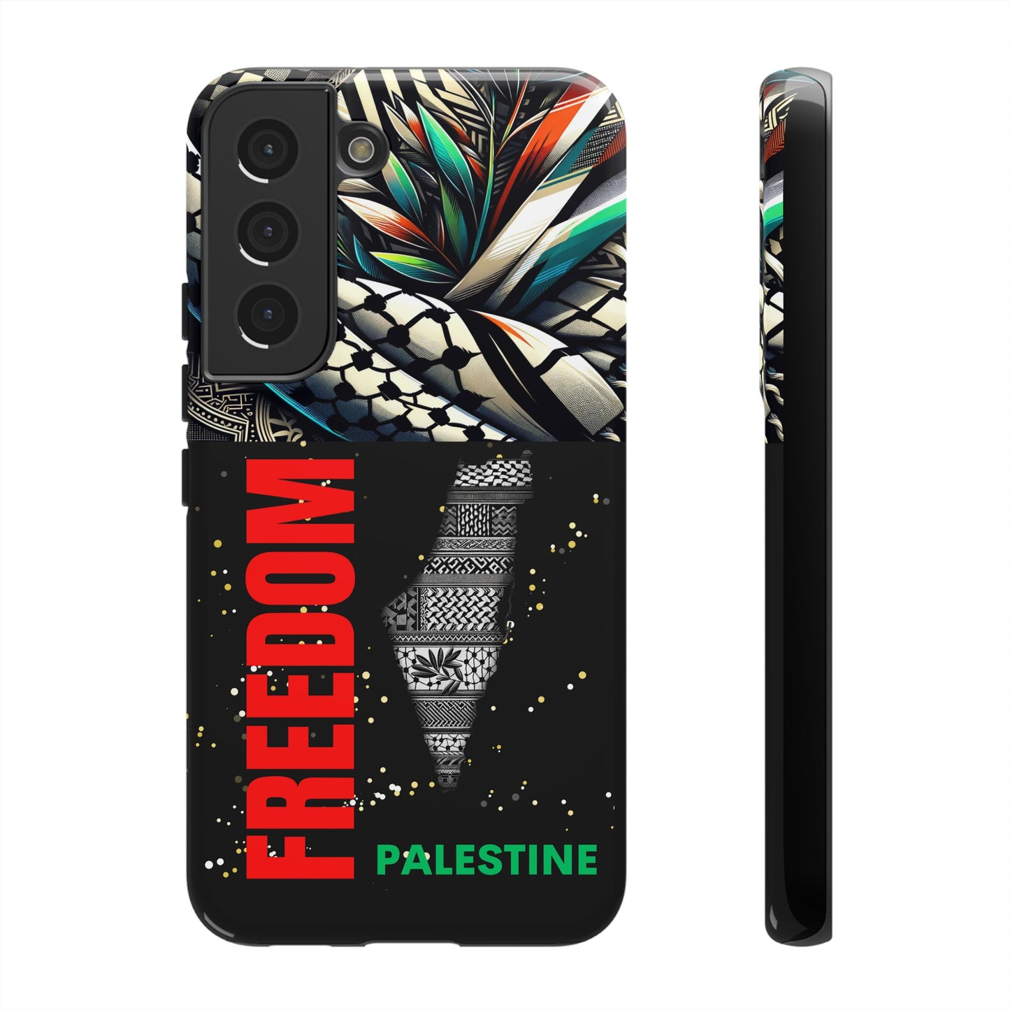 Tough Cases for iPhone 16, Samsung Galaxy S24, Google Pixel 8 Pro and other variants, Free Palestine, Palestine Theme