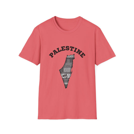 Palestine Softstyle T-Shirt, Comfortable Unisex Tee for Proud Heritage, Gift for