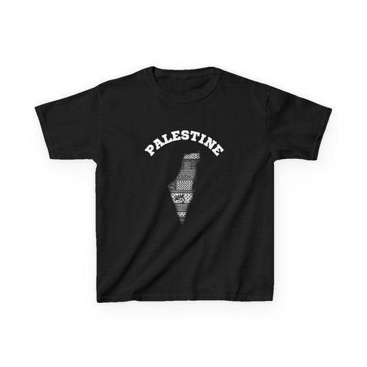 Palestine Kids Tee, Meaningful Youth Shirt, Gift for Children, Cultural Identity