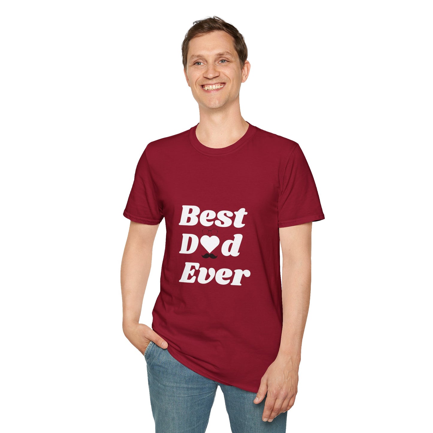 Best Dad Ever Unisex T-Shirt | Father's Day Gift, Soft Tee, Casual Wear