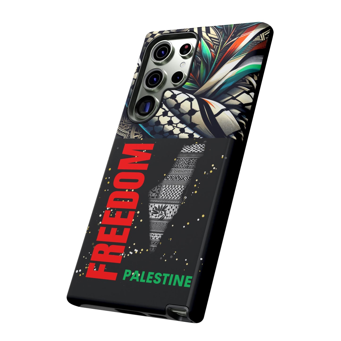 Tough Cases for iPhone 16, Samsung Galaxy S24, Google Pixel 8 Pro and other variants, Free Palestine, Palestine Theme