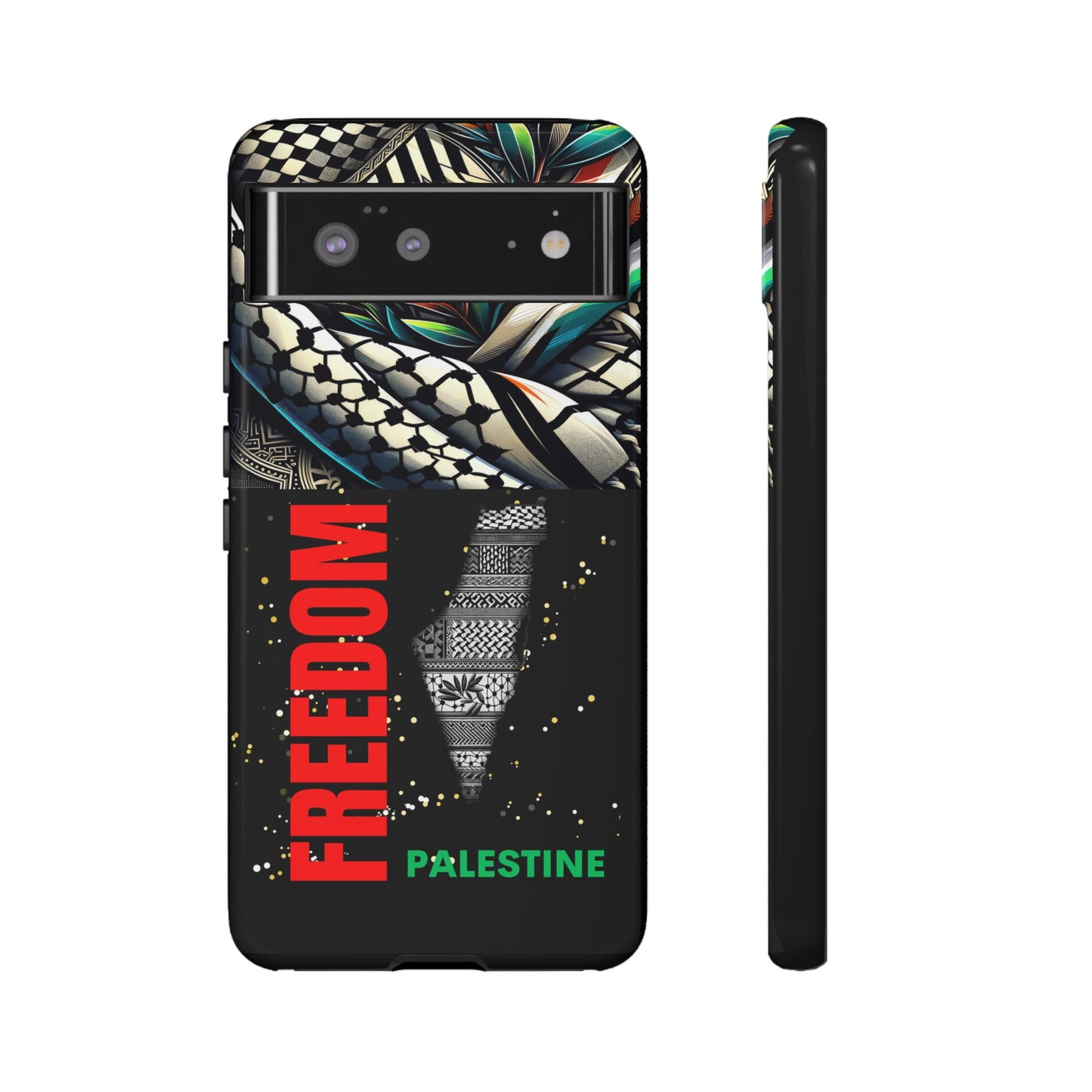 Tough Cases for iPhone 16, Samsung Galaxy S24, Google Pixel 8 Pro and other variants, Free Palestine, Palestine Theme