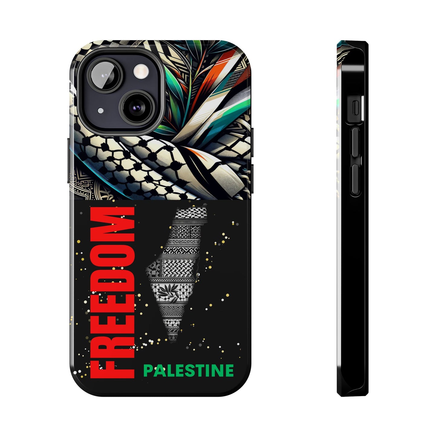 Freedom-Themed Phone Case, Durable Cover, Palestine Pride, Tough Phone Case