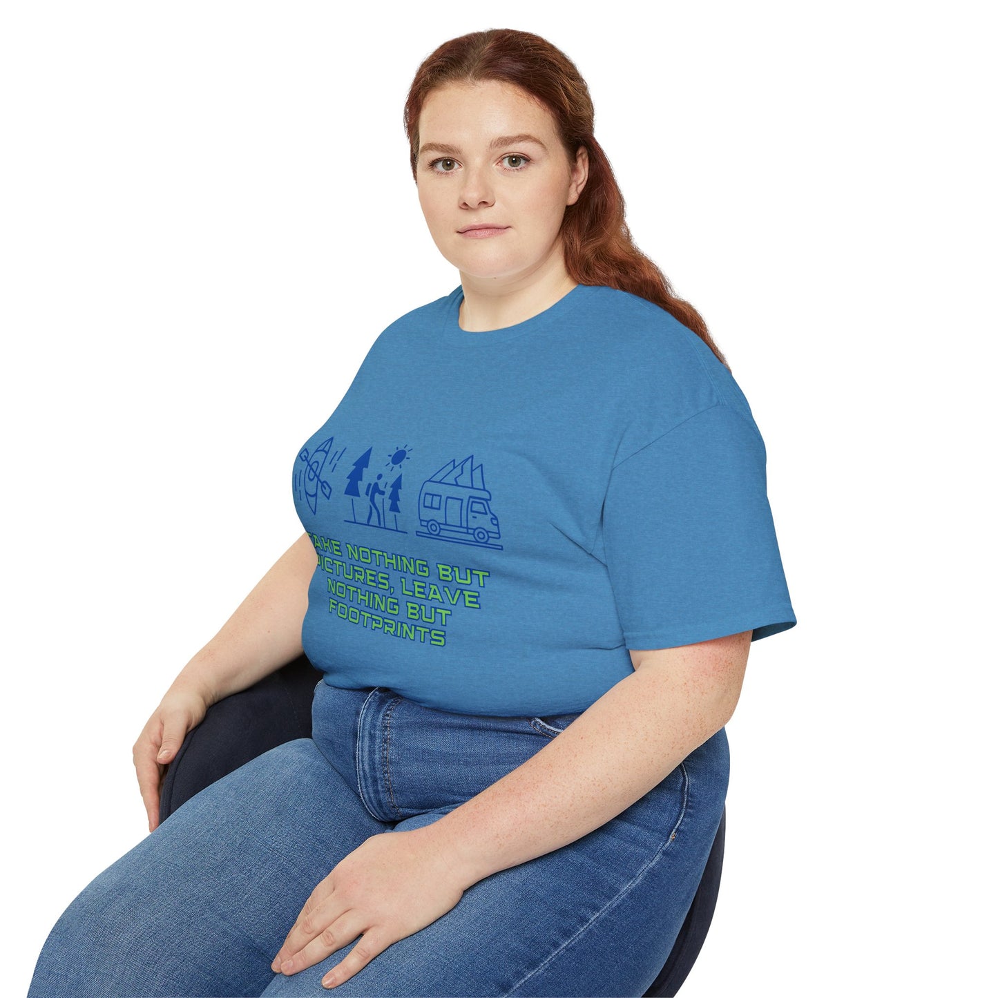 Adventure Vibes Tee - Eco-Friendly Unisex T-Shirt, Outdoor Camping Hiking Shirt,
