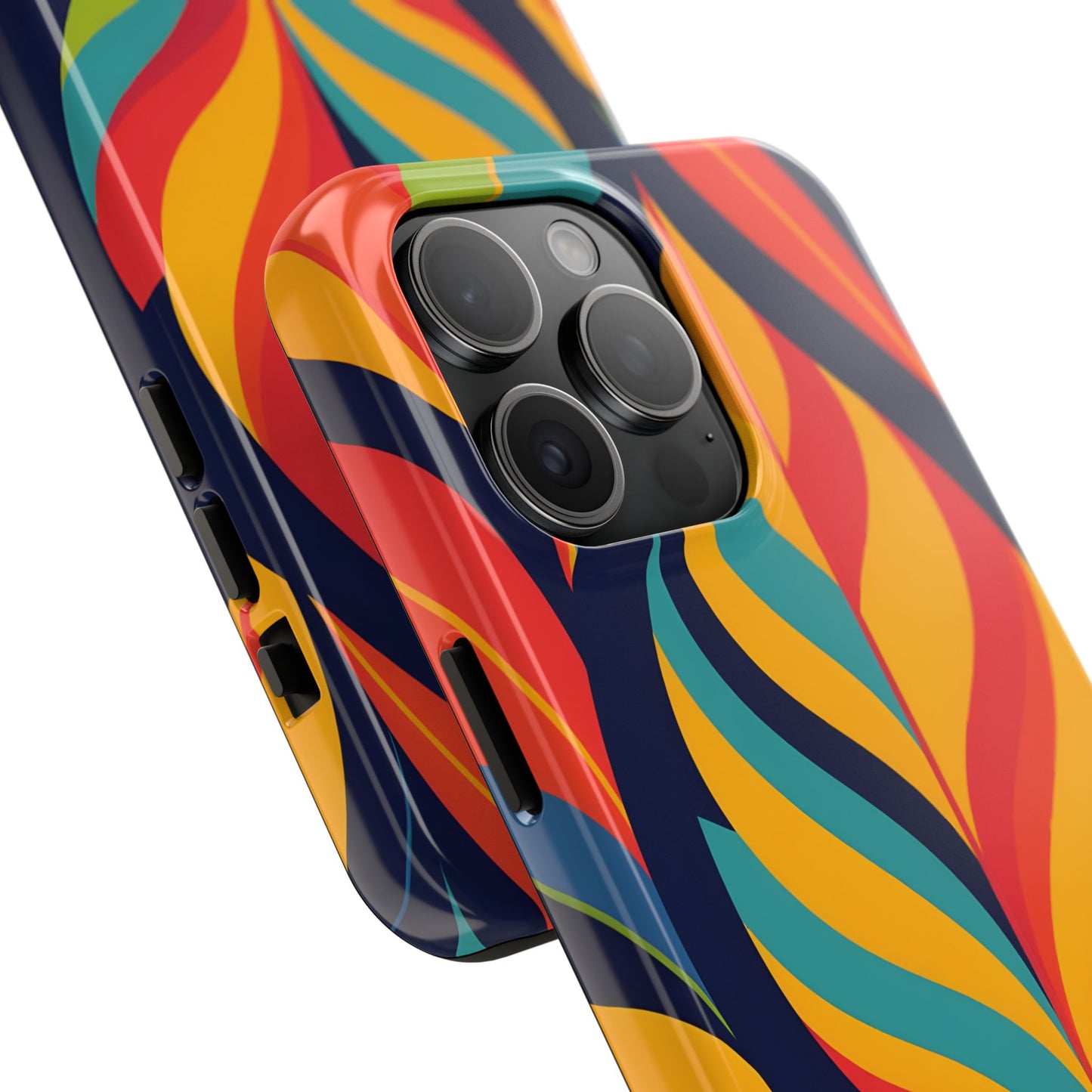 Colorful Leaf tough Phone Case, iPhone, Samsung Nature Lover Gift, Protective