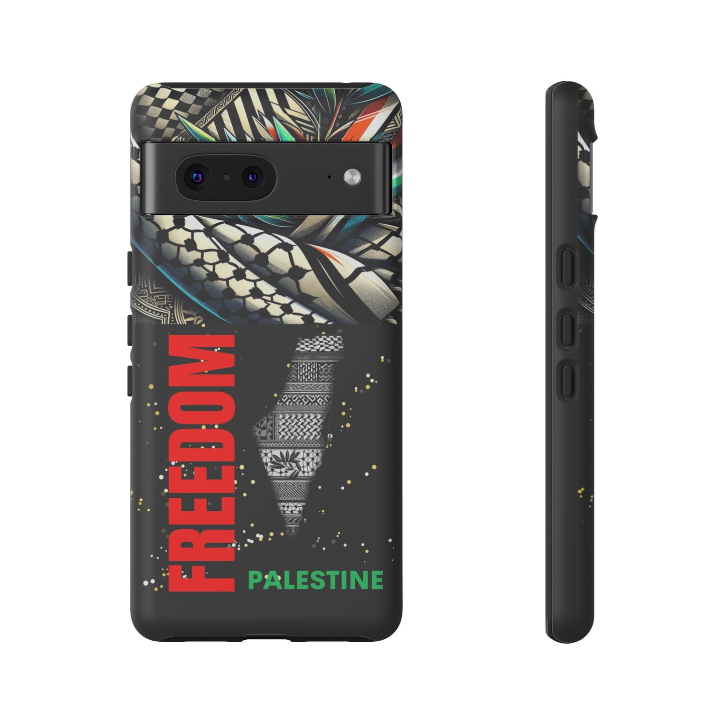 Tough Cases for iPhone 16, Samsung Galaxy S24, Google Pixel 8 Pro and other variants, Free Palestine, Palestine Theme