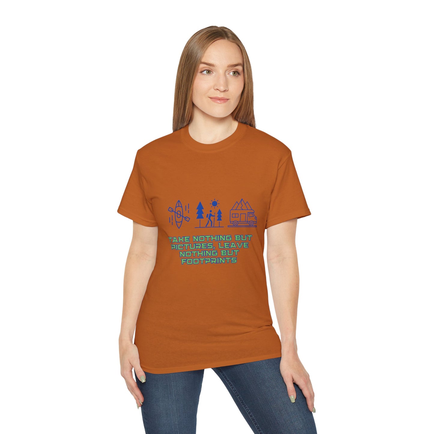 Adventure Vibes Tee - Eco-Friendly Unisex T-Shirt, Outdoor Camping Hiking Shirt,