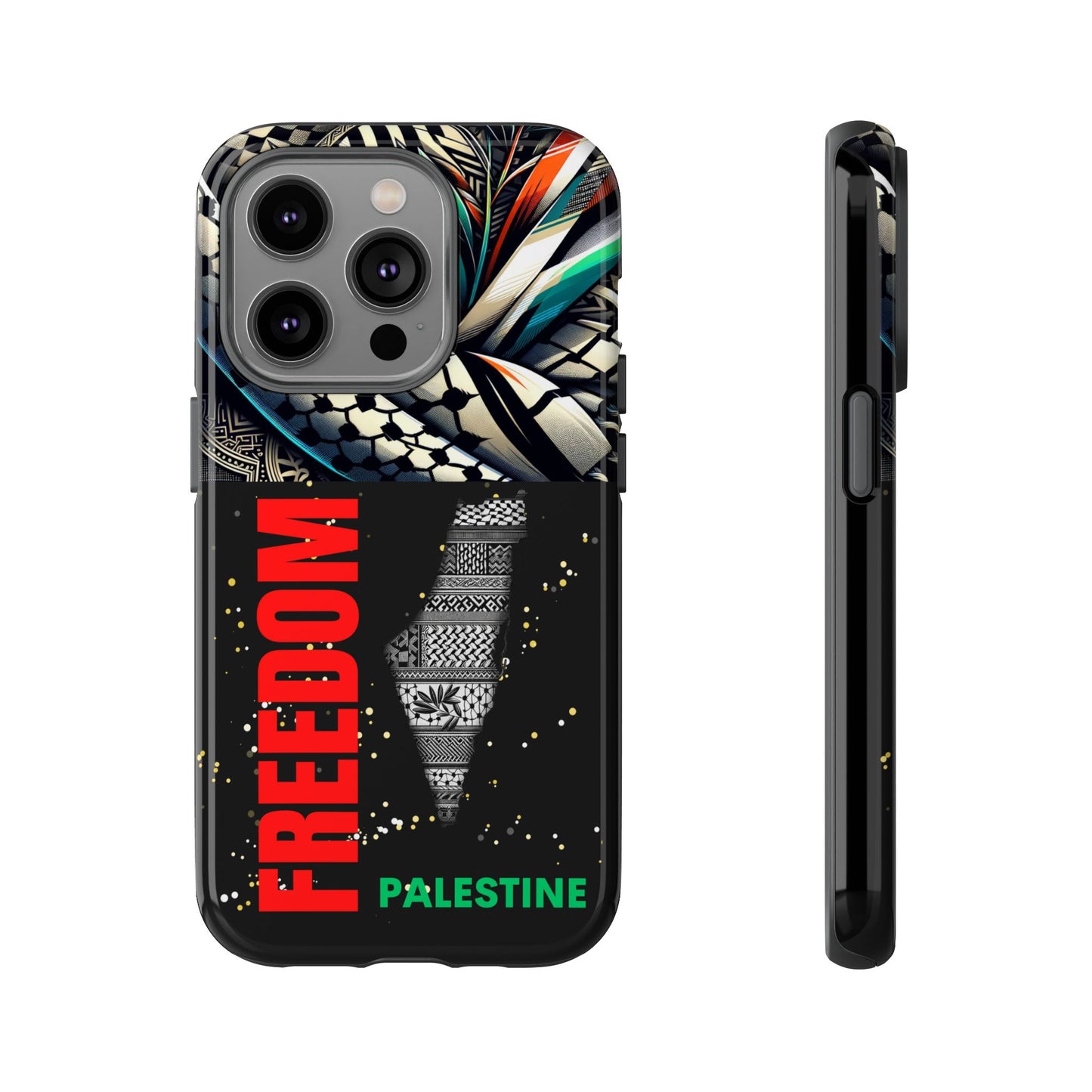 Tough Cases for iPhone 16, Samsung Galaxy S24, Google Pixel 8 Pro and other variants, Free Palestine, Palestine Theme