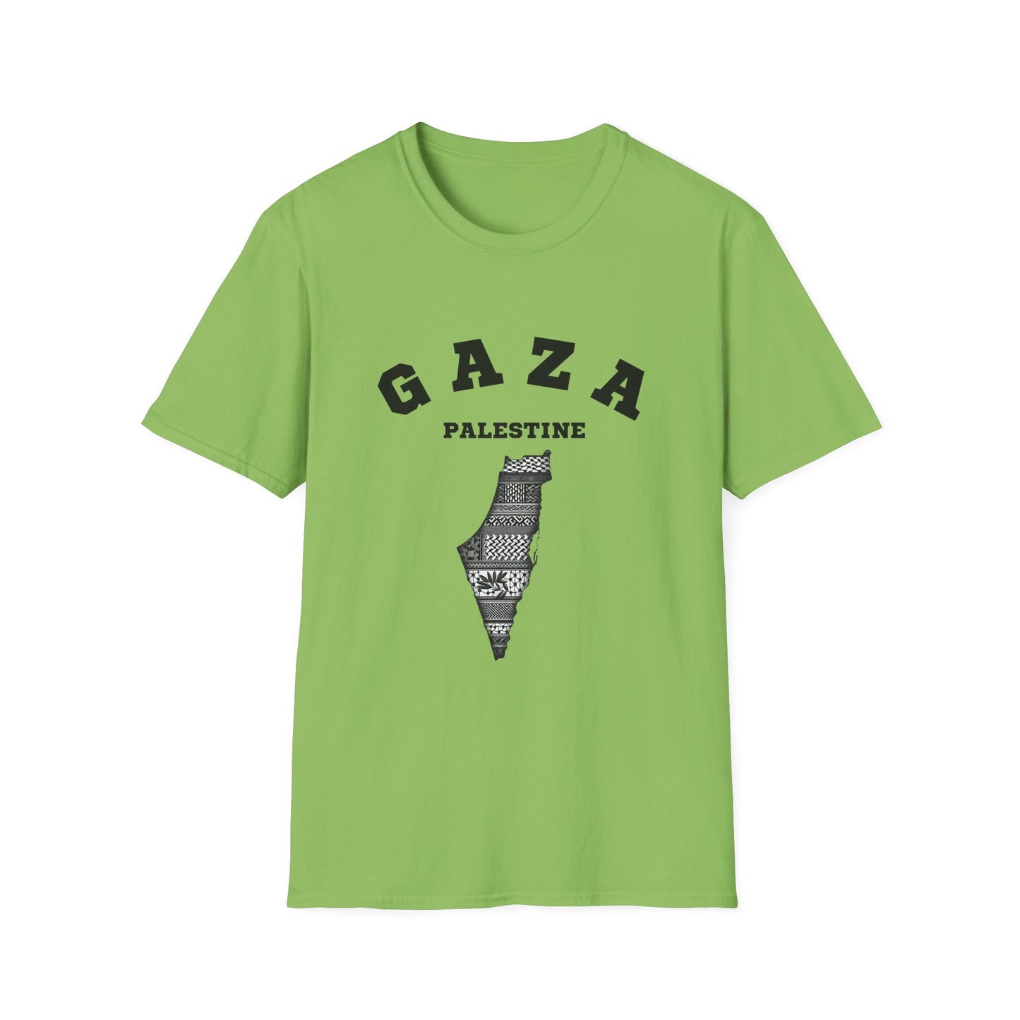 Gaza Palestine Unisex T-Shirt, Comfortable Tee, Statement Shirt, Casual Wear, Gift for Activists, Festival Apparel, Everyday Use