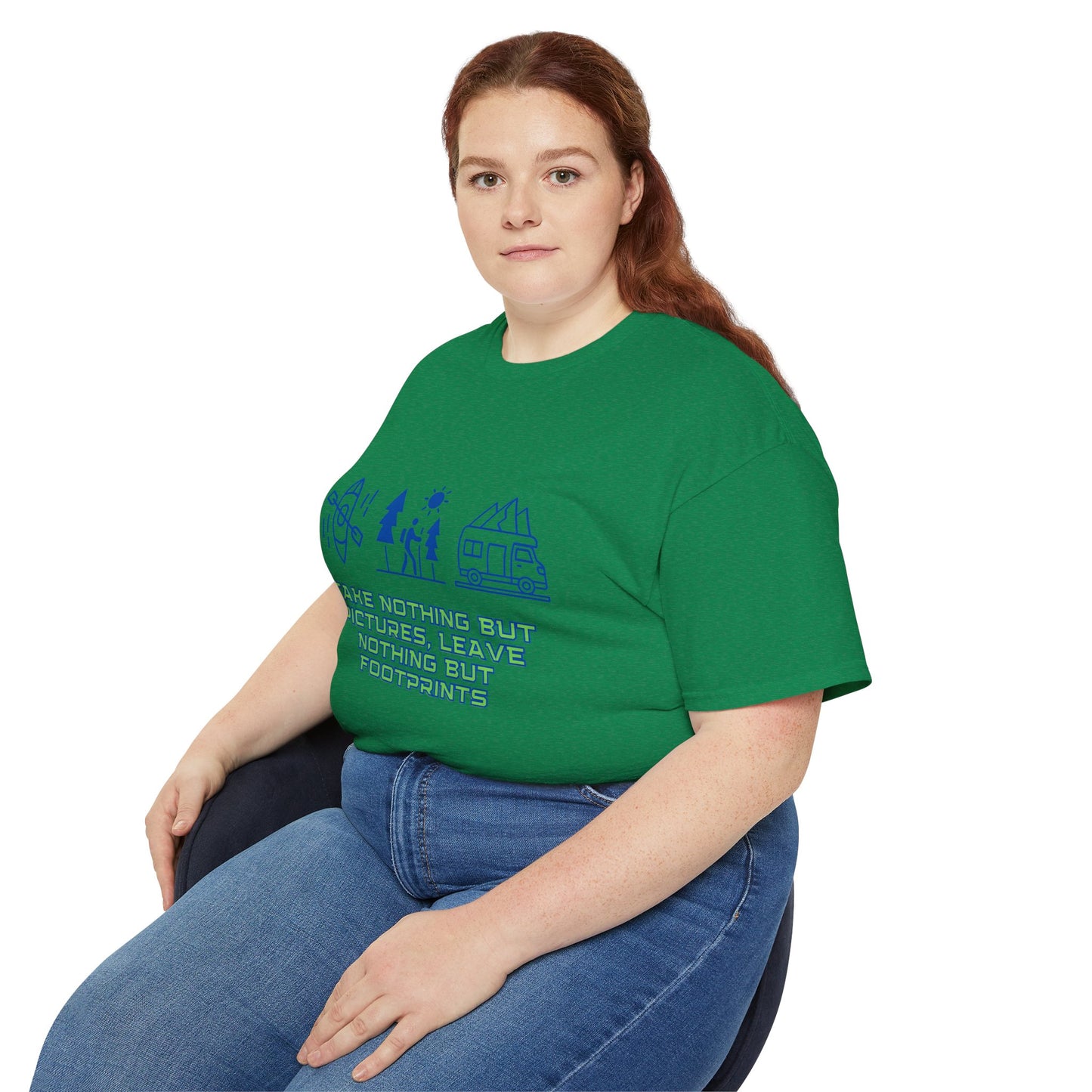 Adventure Vibes Tee - Eco-Friendly Unisex T-Shirt, Outdoor Camping Hiking Shirt,