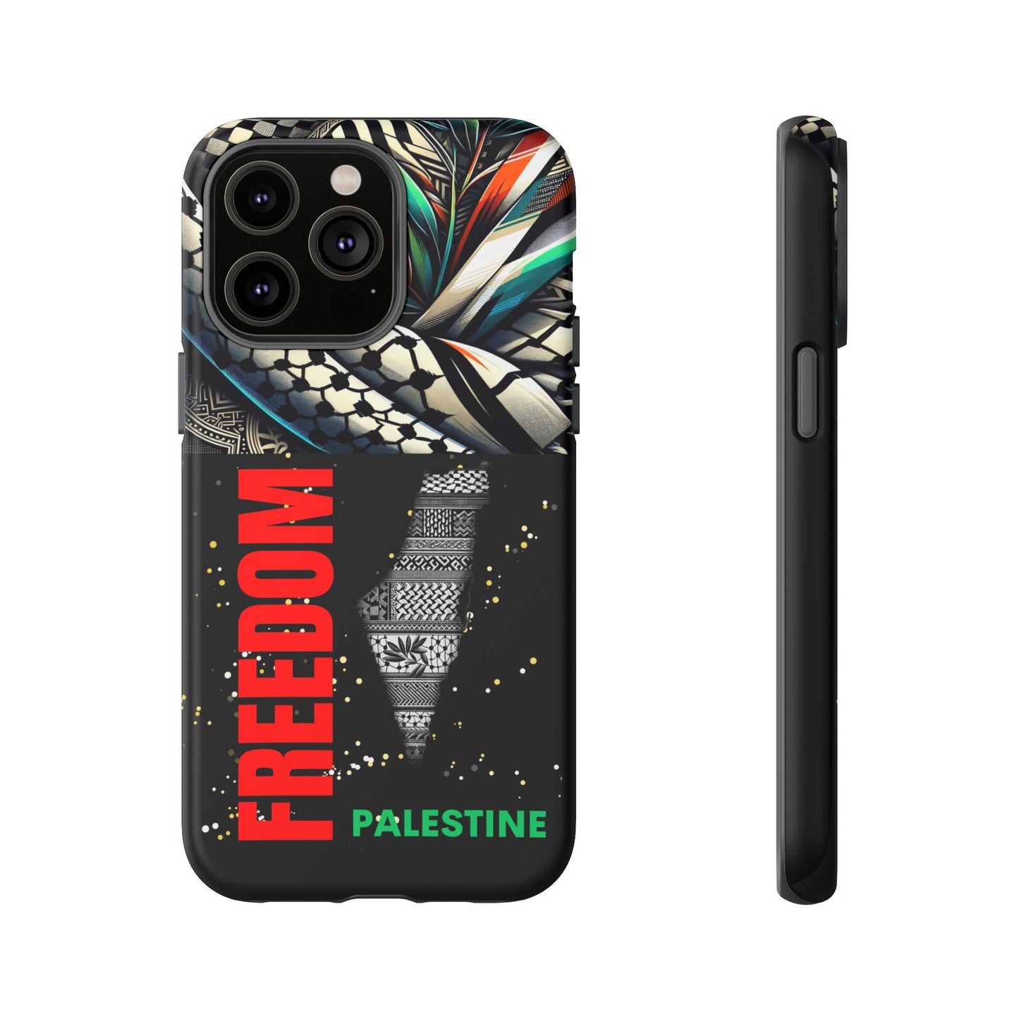 Tough Cases for iPhone 16, Samsung Galaxy S24, Google Pixel 8 Pro and other variants, Free Palestine, Palestine Theme