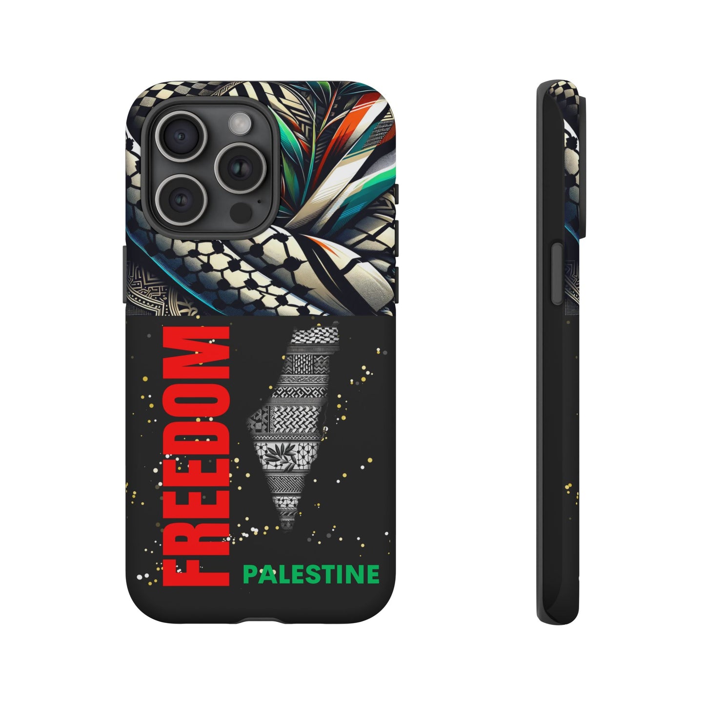 Tough Cases for iPhone 16, Samsung Galaxy S24, Google Pixel 8 Pro and other variants, Free Palestine, Palestine Theme