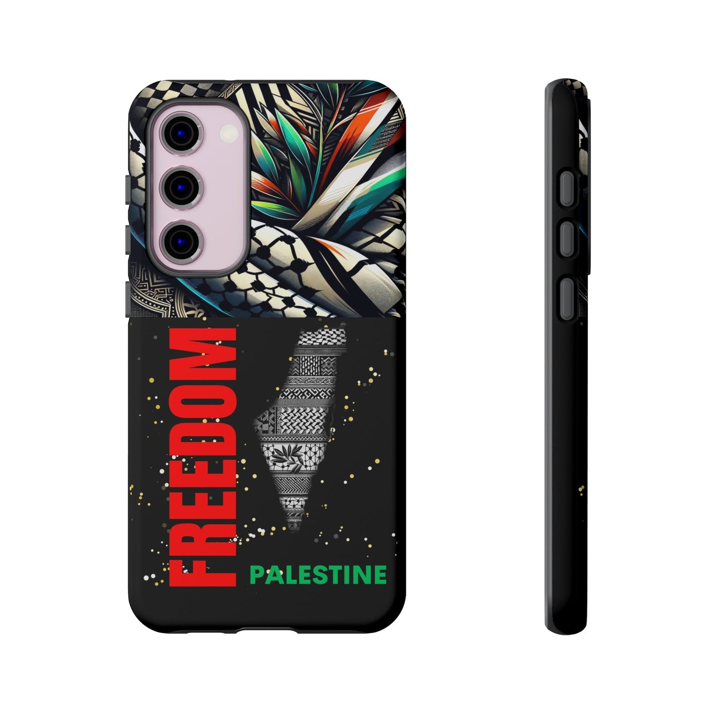 Tough Cases for iPhone 16, Samsung Galaxy S24, Google Pixel 8 Pro and other variants, Free Palestine, Palestine Theme