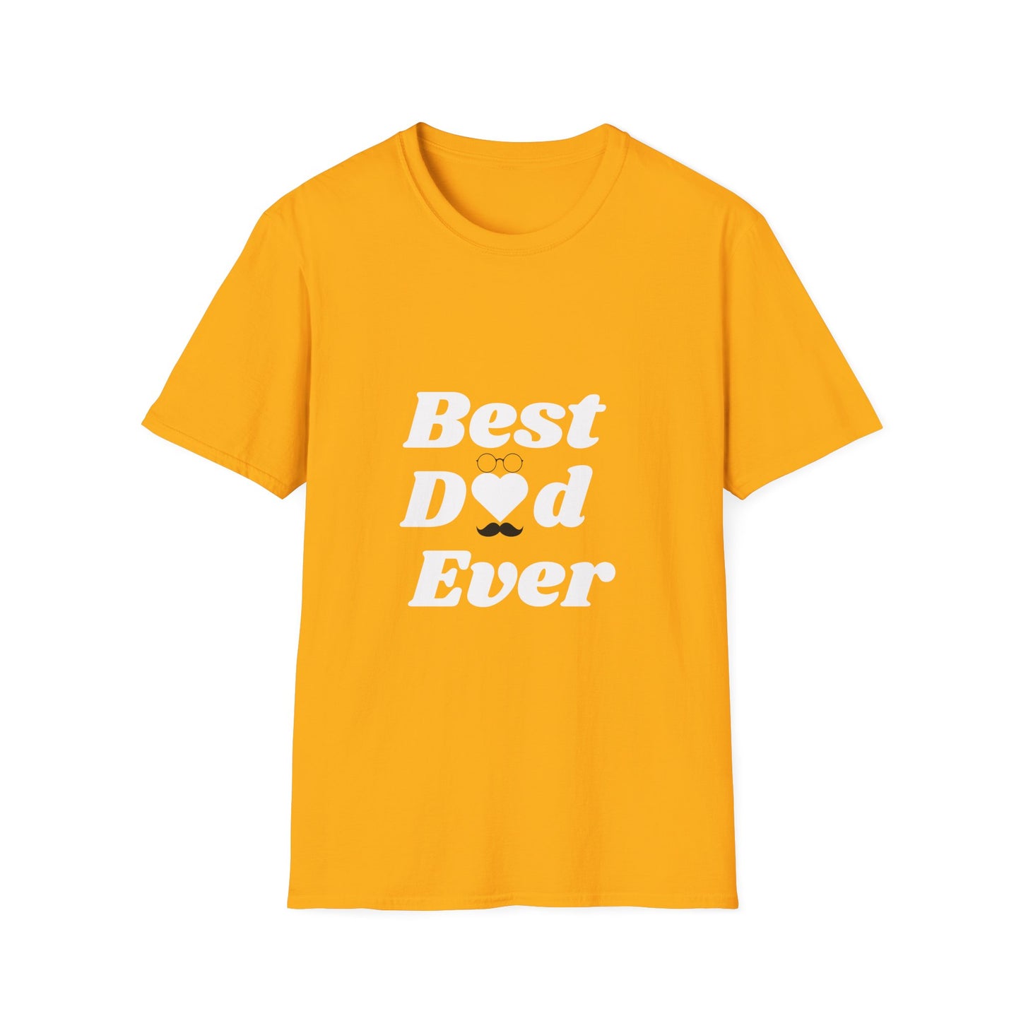 Best Dad Ever Unisex T-Shirt | Father's Day Gift, Soft Tee, Casual Wear