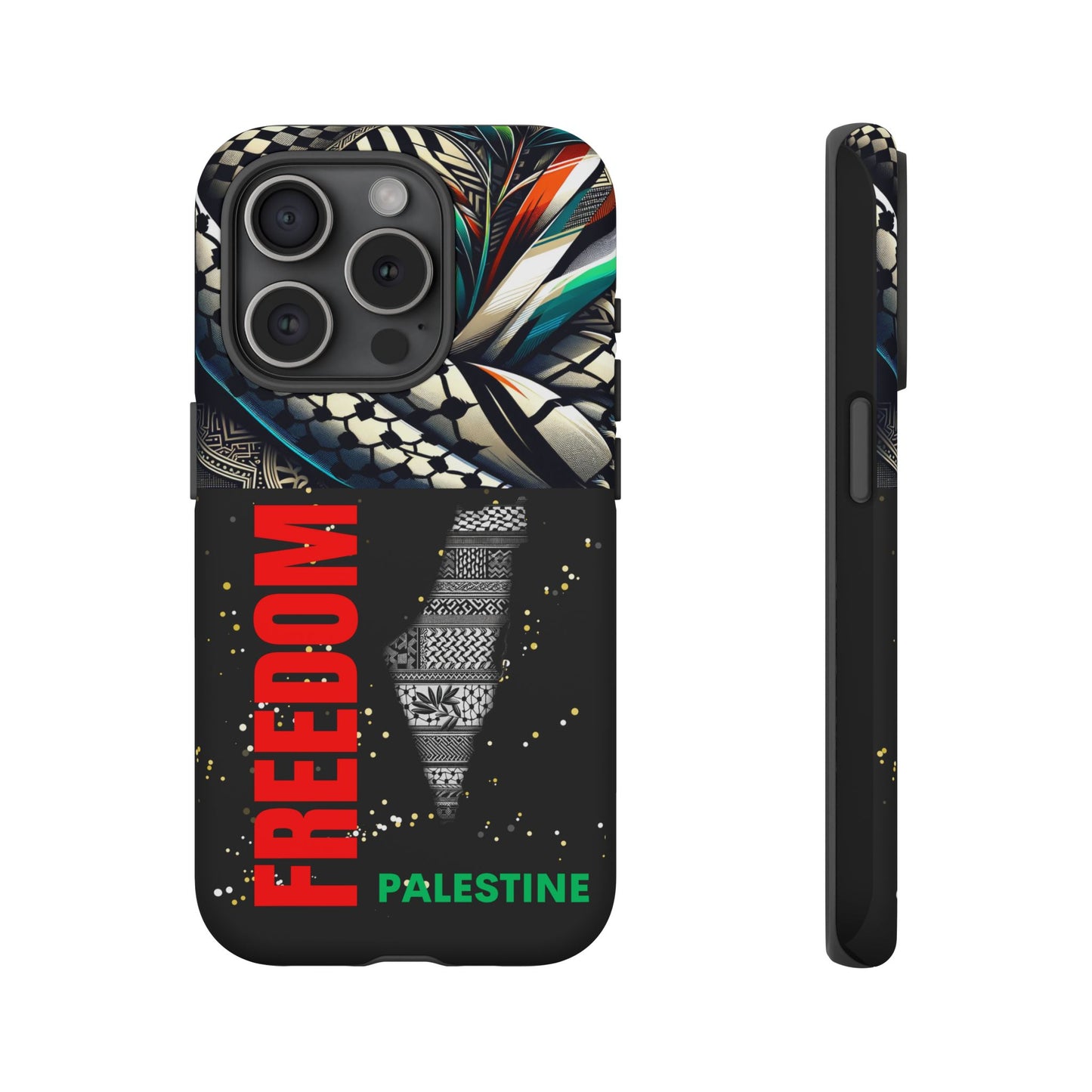 Tough Cases for iPhone 16, Samsung Galaxy S24, Google Pixel 8 Pro and other variants, Free Palestine, Palestine Theme