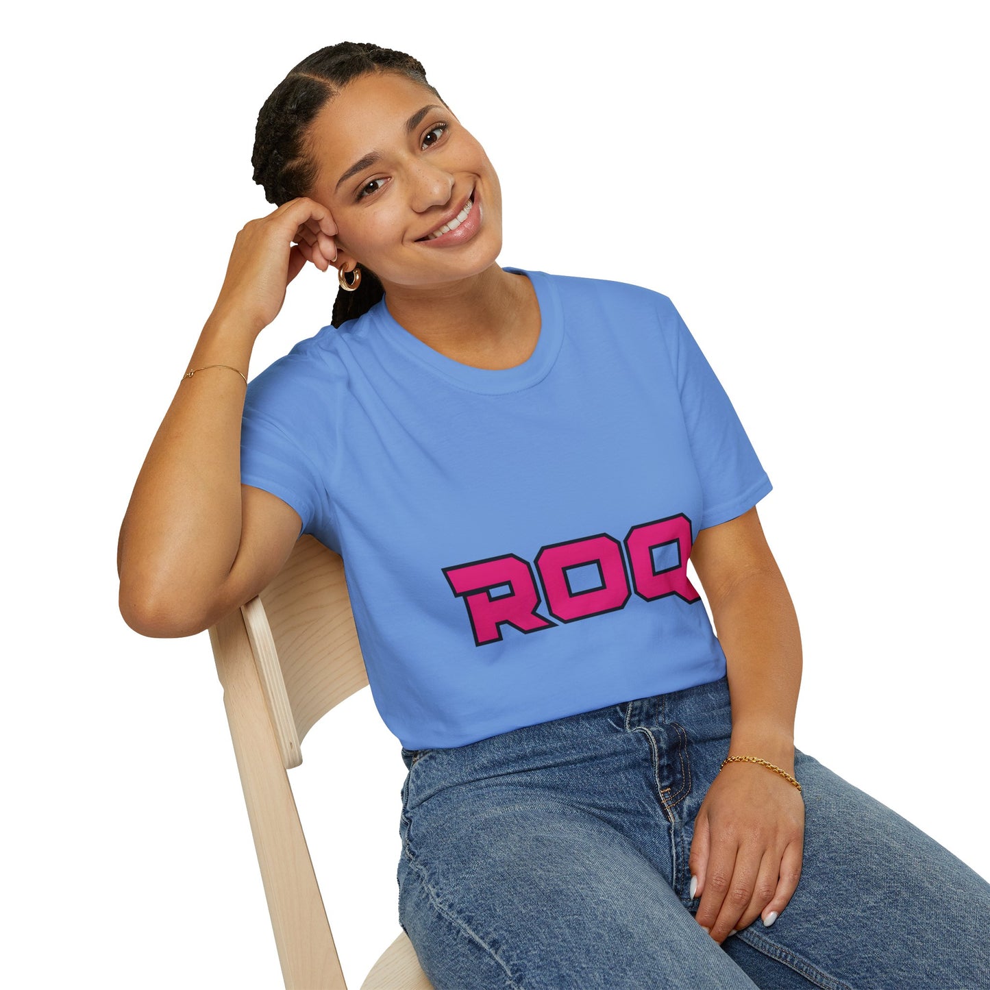 Bold ROQ Women Softstyle T-Shirt, Casual Wear, Gift for Friends, Graphic Tee