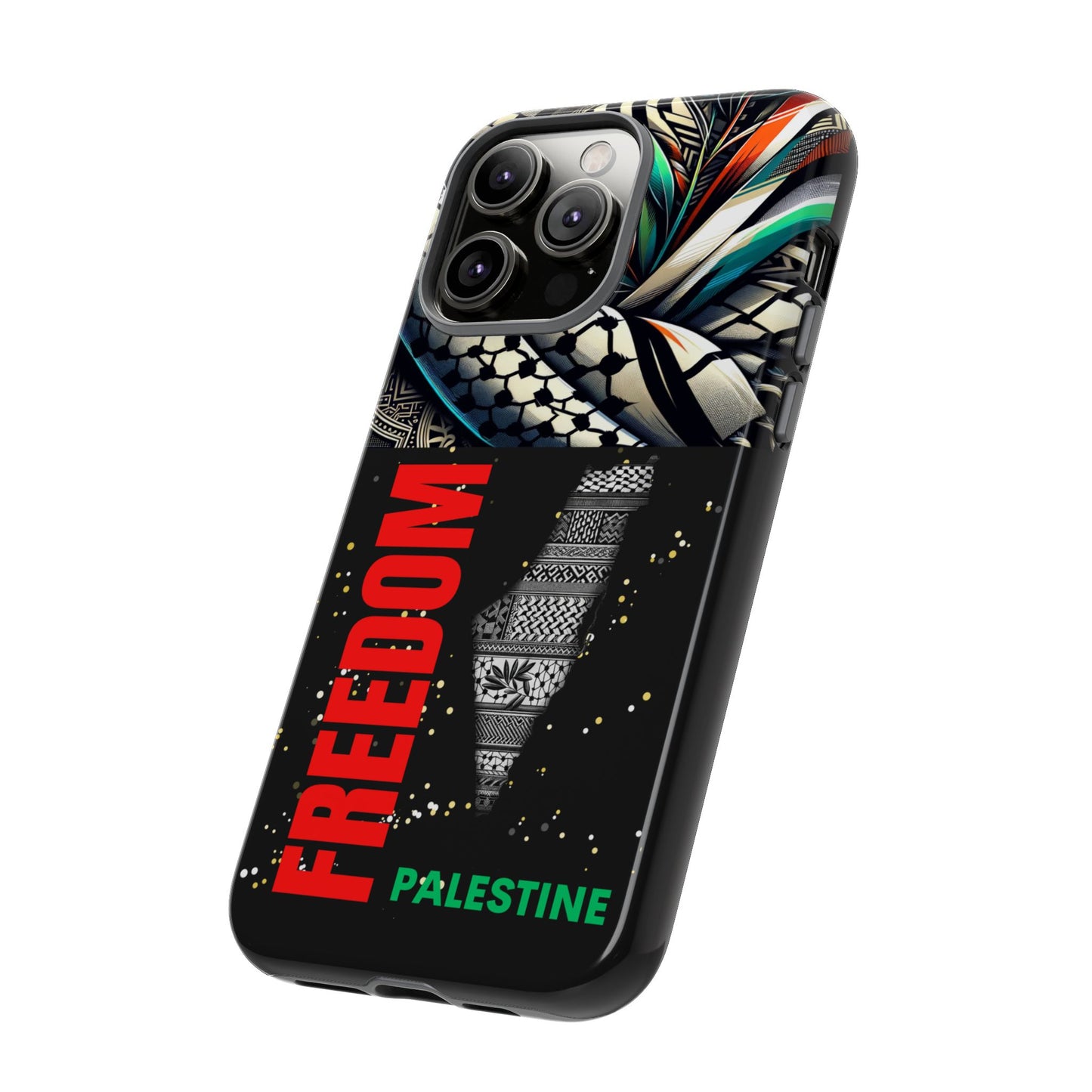 Tough Cases for iPhone 16, Samsung Galaxy S24, Google Pixel 8 Pro and other variants, Free Palestine, Palestine Theme