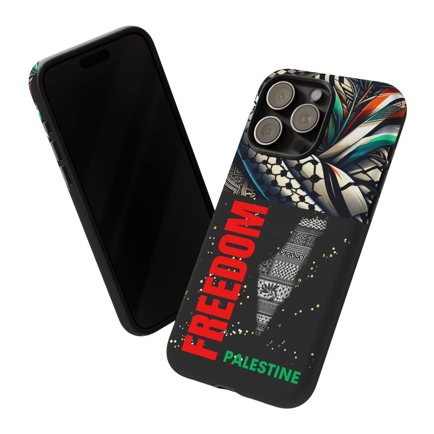 Tough Cases for iPhone 16, Samsung Galaxy S24, Google Pixel 8 Pro and other variants, Free Palestine, Palestine Theme