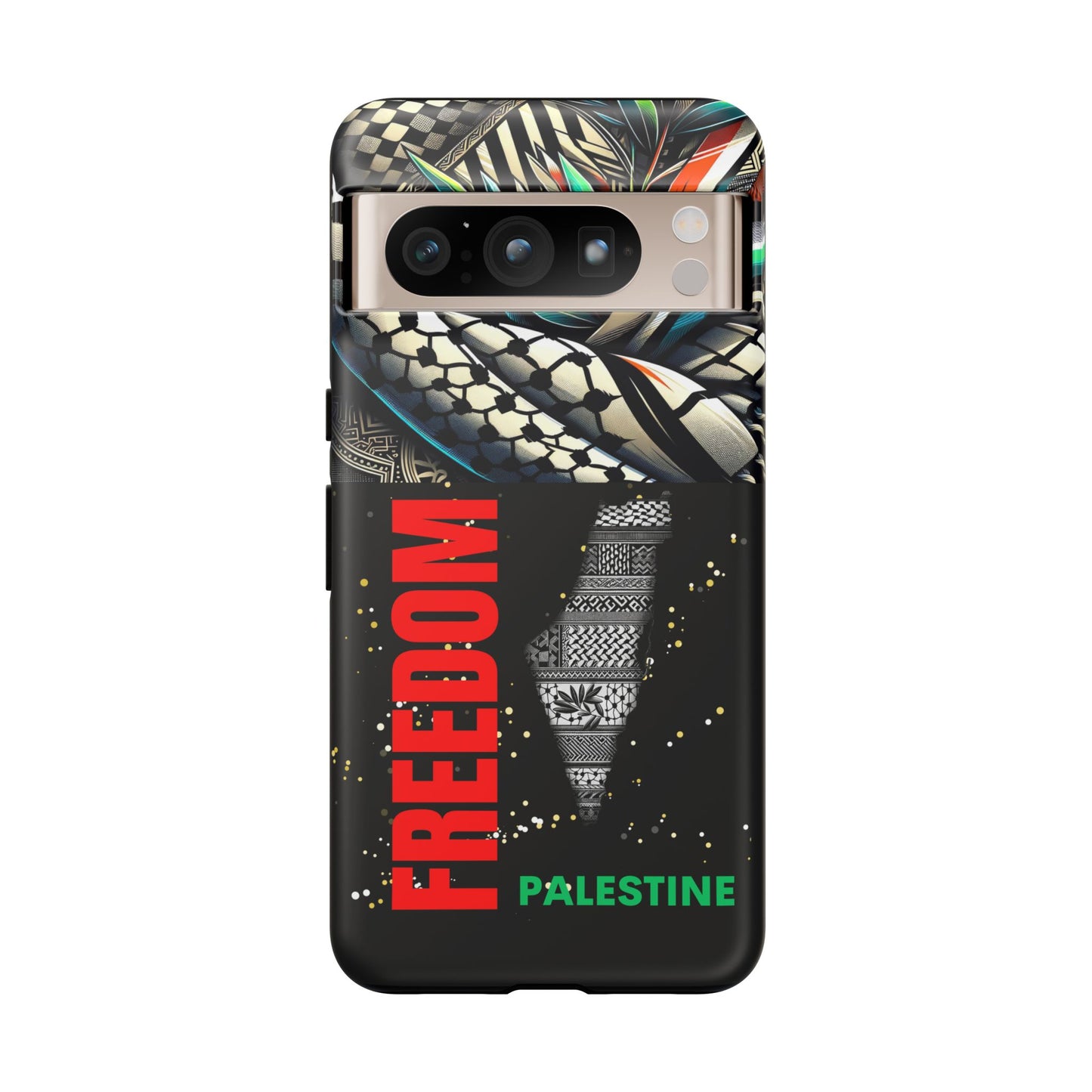 Tough Cases for iPhone 16, Samsung Galaxy S24, Google Pixel 8 Pro and other variants, Free Palestine, Palestine Theme