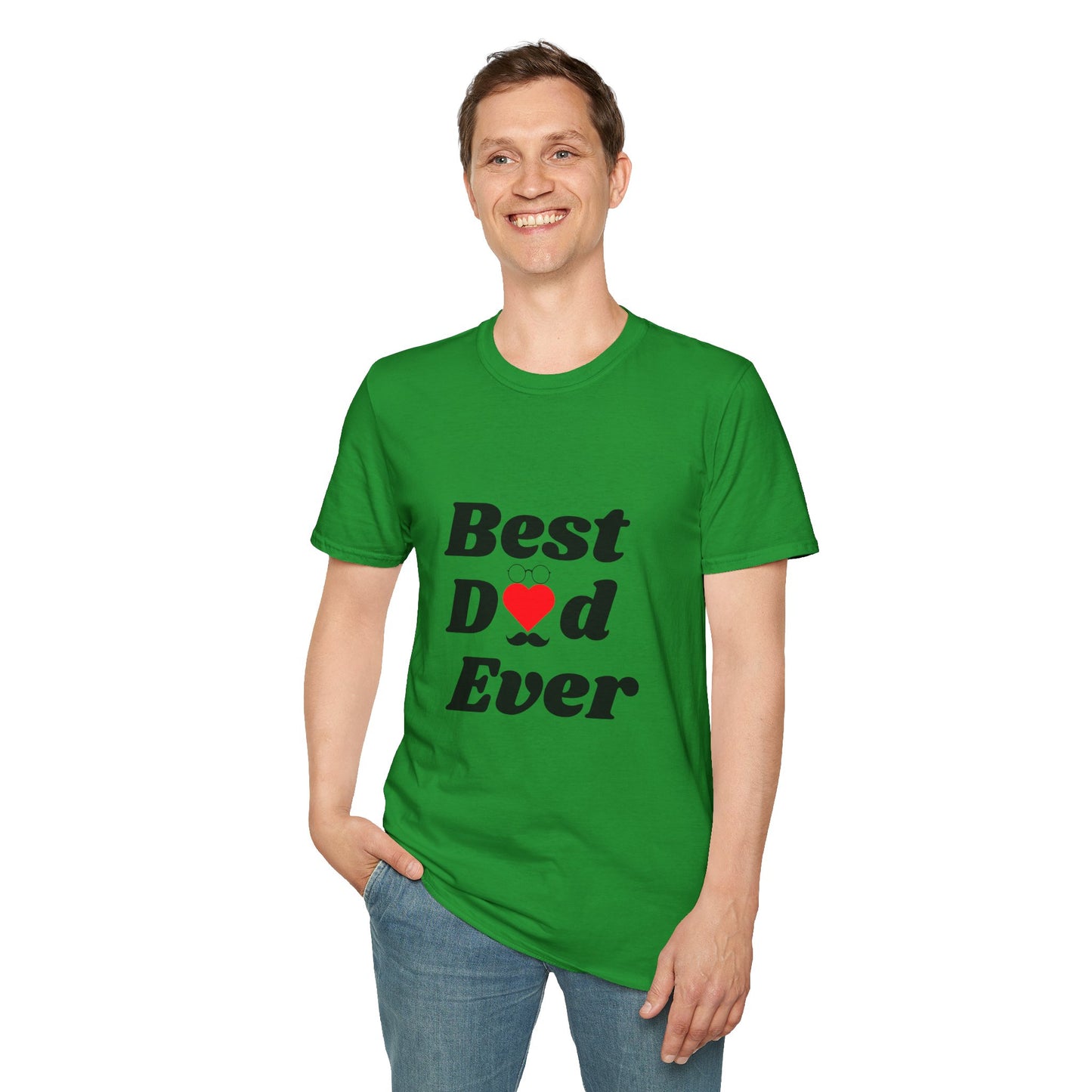 Best Dad Ever T-Shirt, Father's Day Gift Tee, Daddy Top, Dad Birthday Present