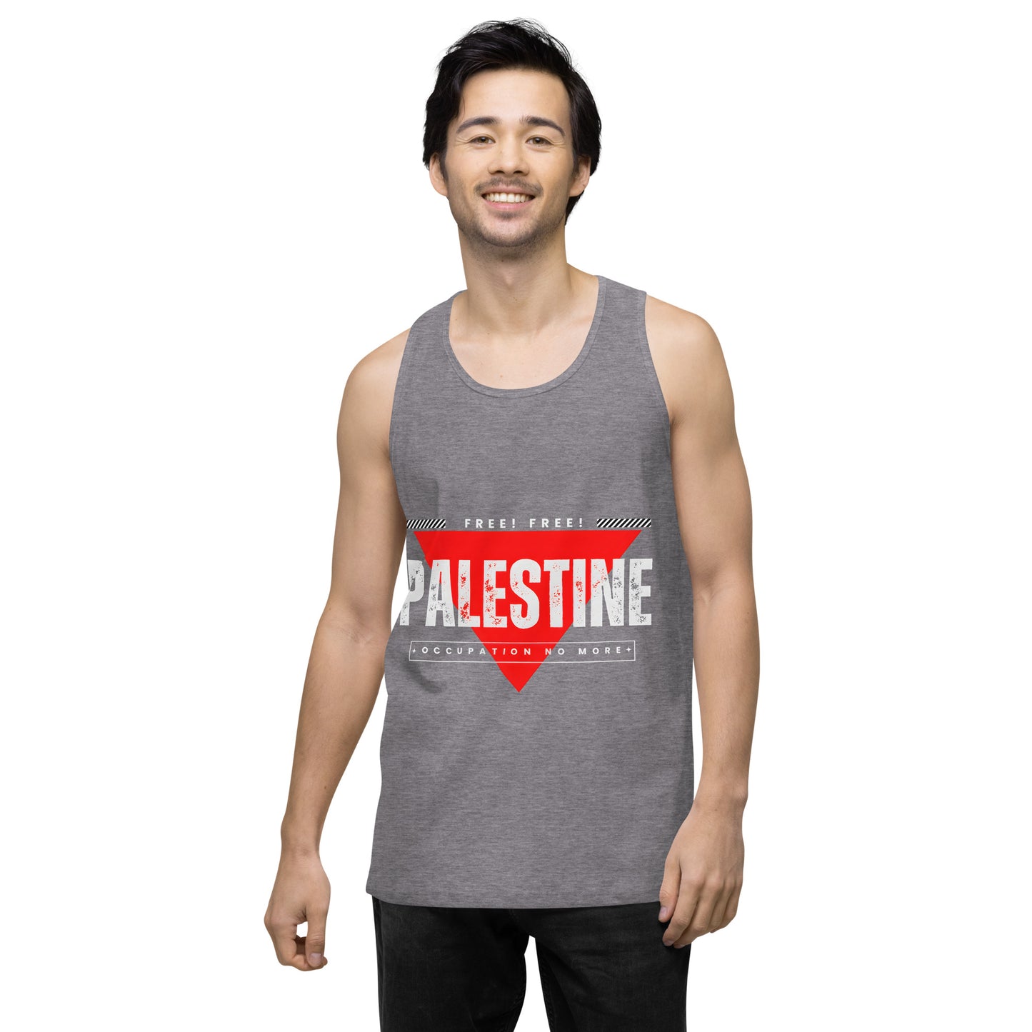 Men’s premium tank top, Palestine Freedom T-shirt, Free Palestine, Palestine gift