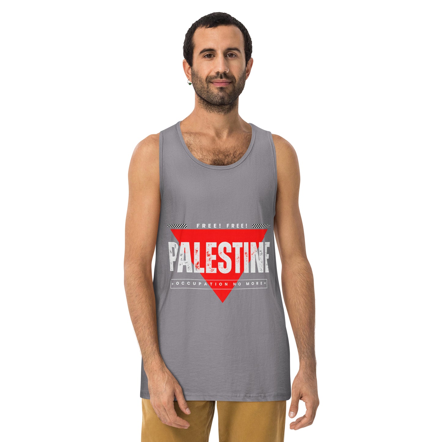 Men’s premium tank top, Palestine Freedom T-shirt, Free Palestine, Palestine gift