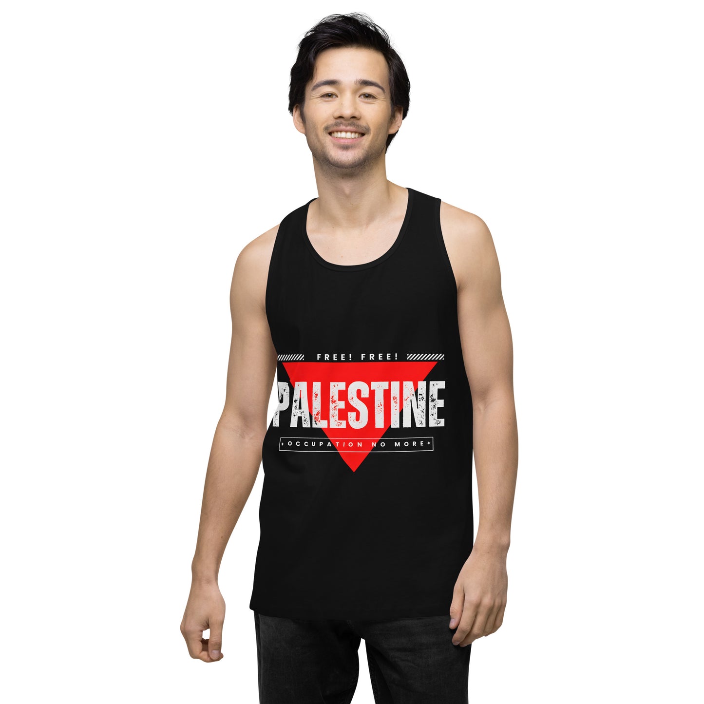 Men’s premium tank top, Palestine Freedom T-shirt, Free Palestine, Palestine gift