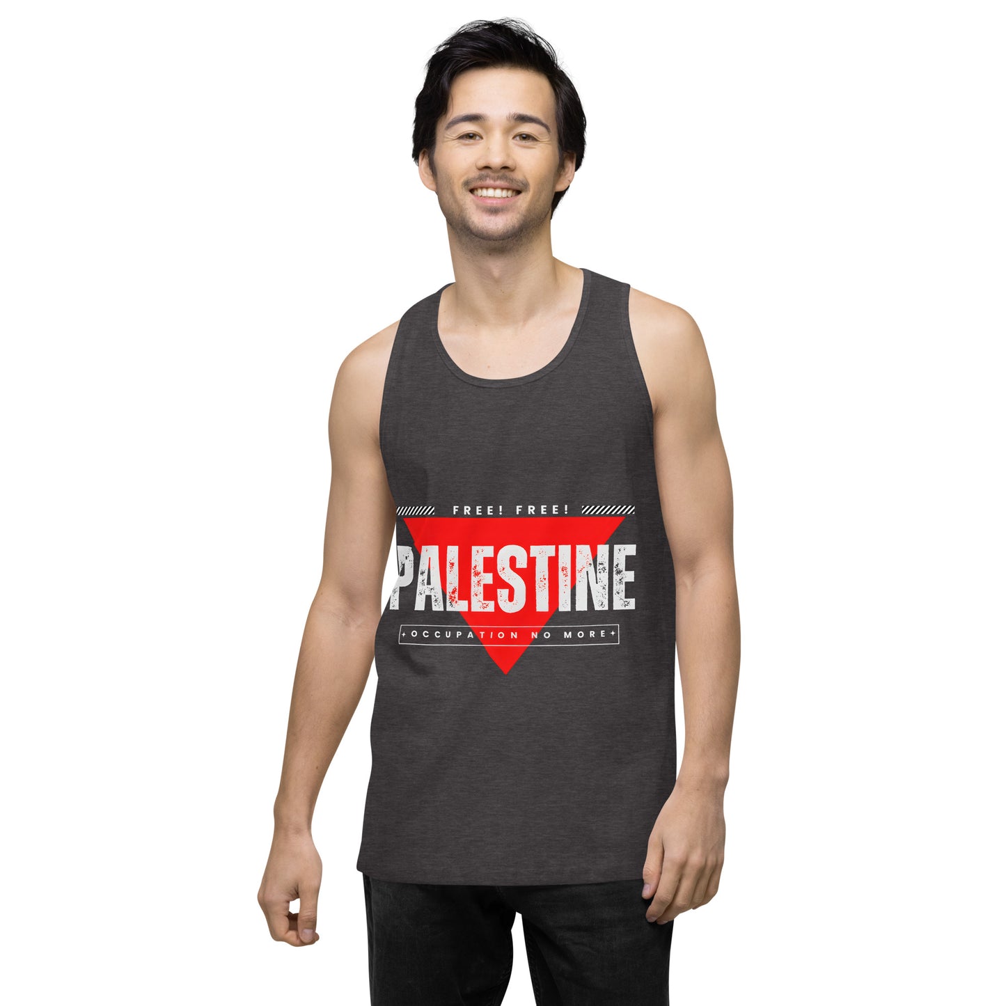 Men’s premium tank top, Palestine Freedom T-shirt, Free Palestine, Palestine gift