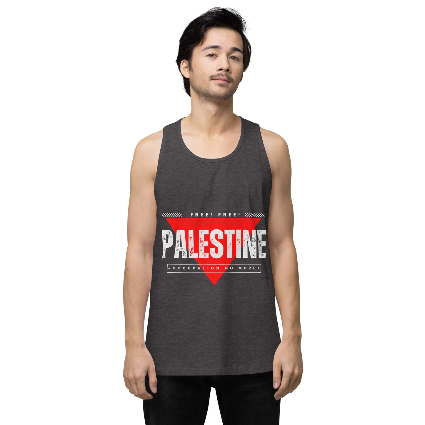 Men’s premium tank top, Palestine Freedom T-shirt, Free Palestine, Palestine gift