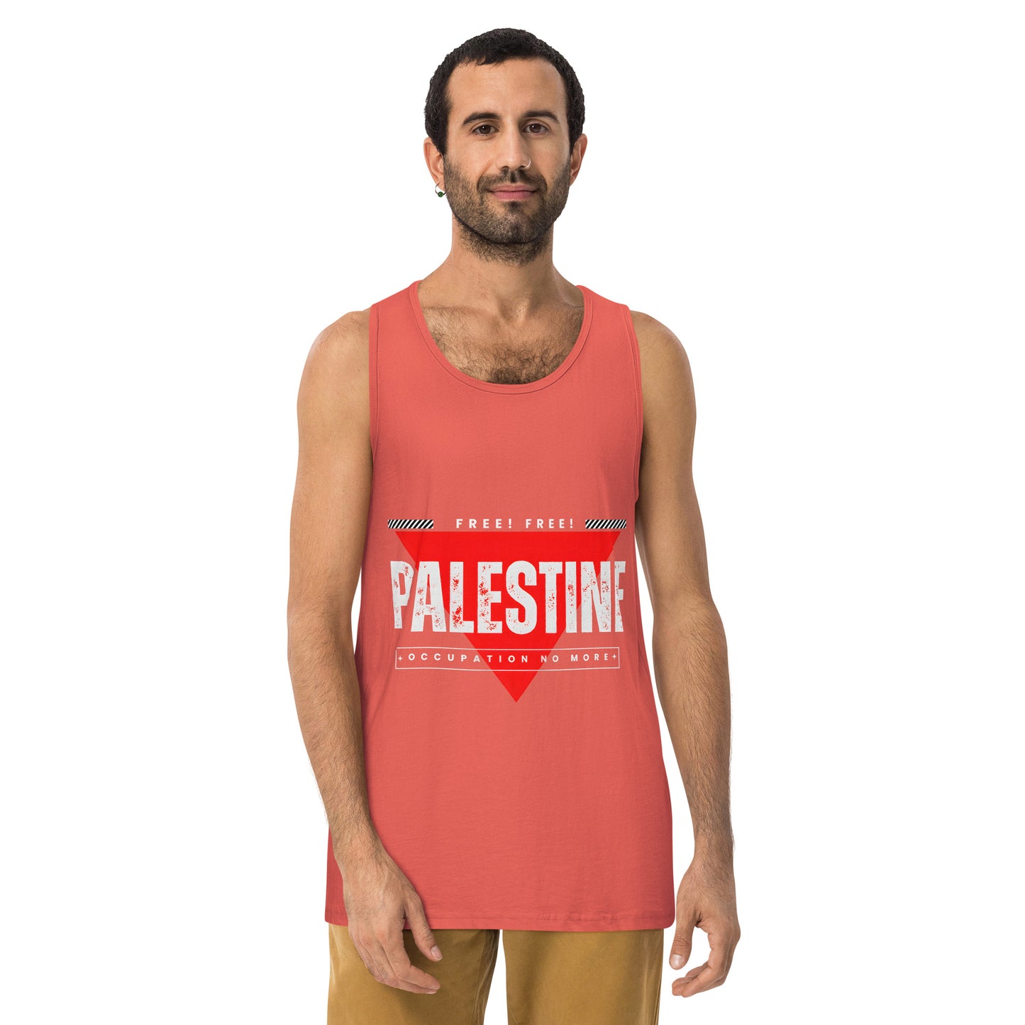 Men’s premium tank top, Palestine Freedom T-shirt, Free Palestine, Palestine gift