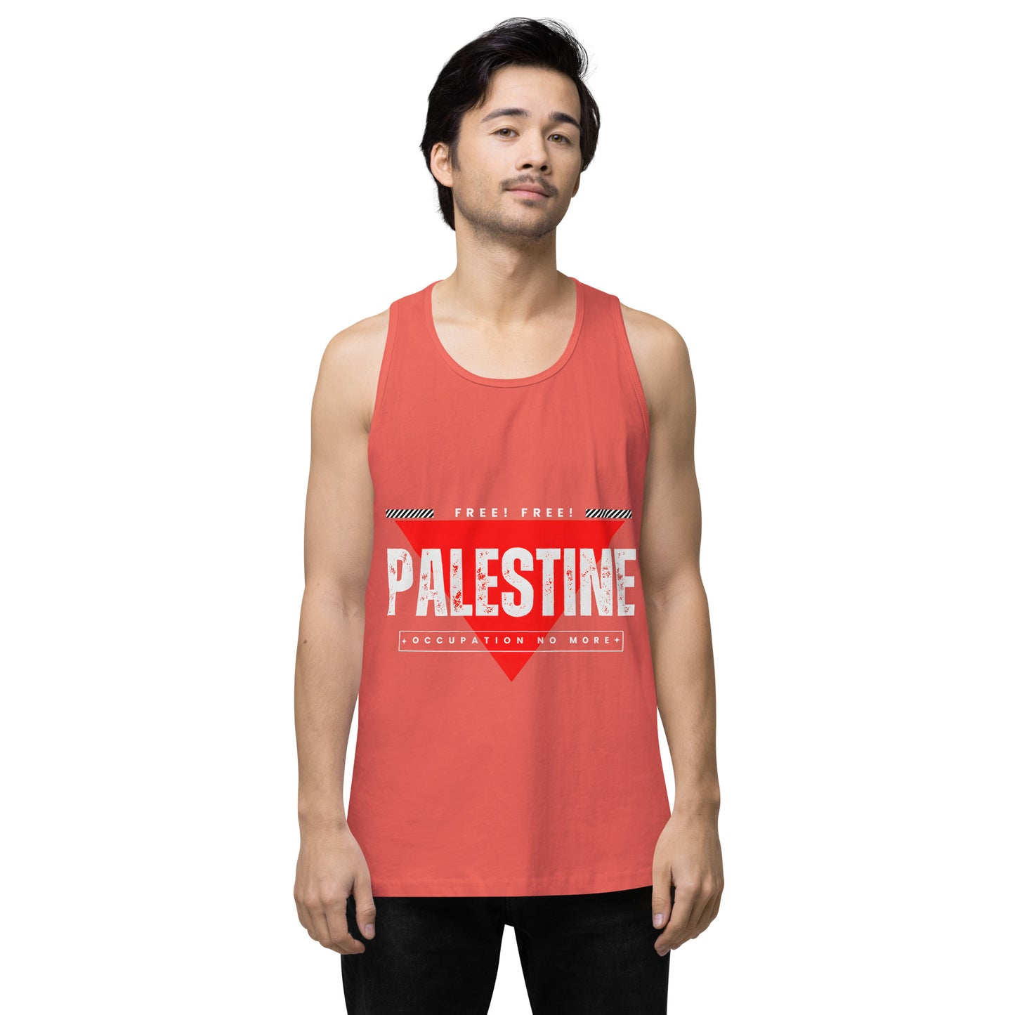 Men’s premium tank top, Palestine Freedom T-shirt, Free Palestine, Palestine gift