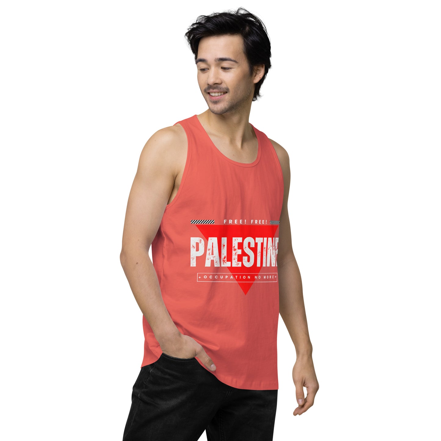 Men’s premium tank top, Palestine Freedom T-shirt, Free Palestine, Palestine gift