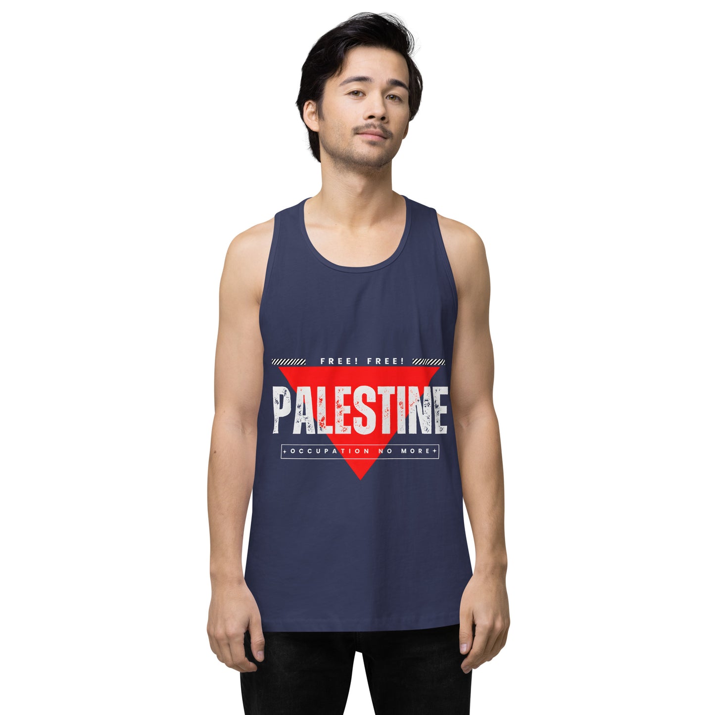 Men’s premium tank top, Palestine Freedom T-shirt, Free Palestine, Palestine gift