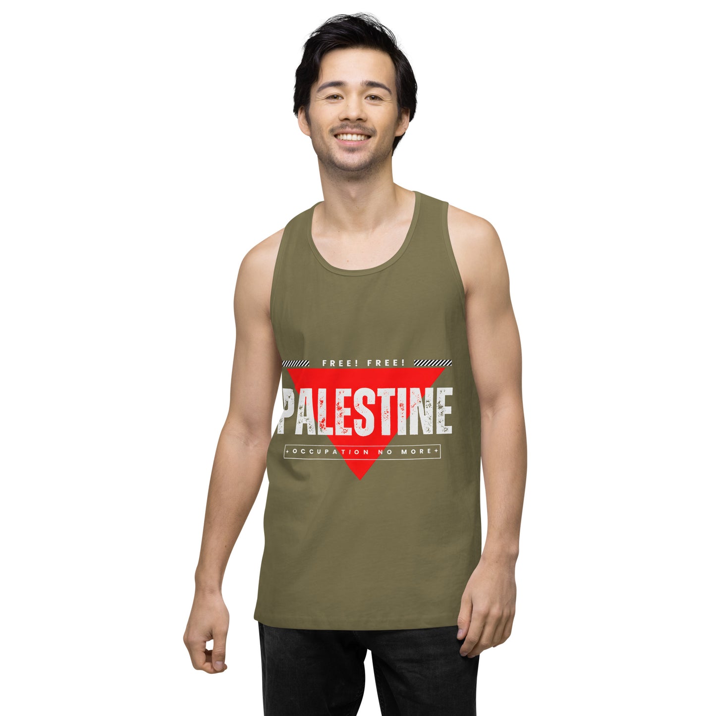 Men’s premium tank top, Palestine Freedom T-shirt, Free Palestine, Palestine gift